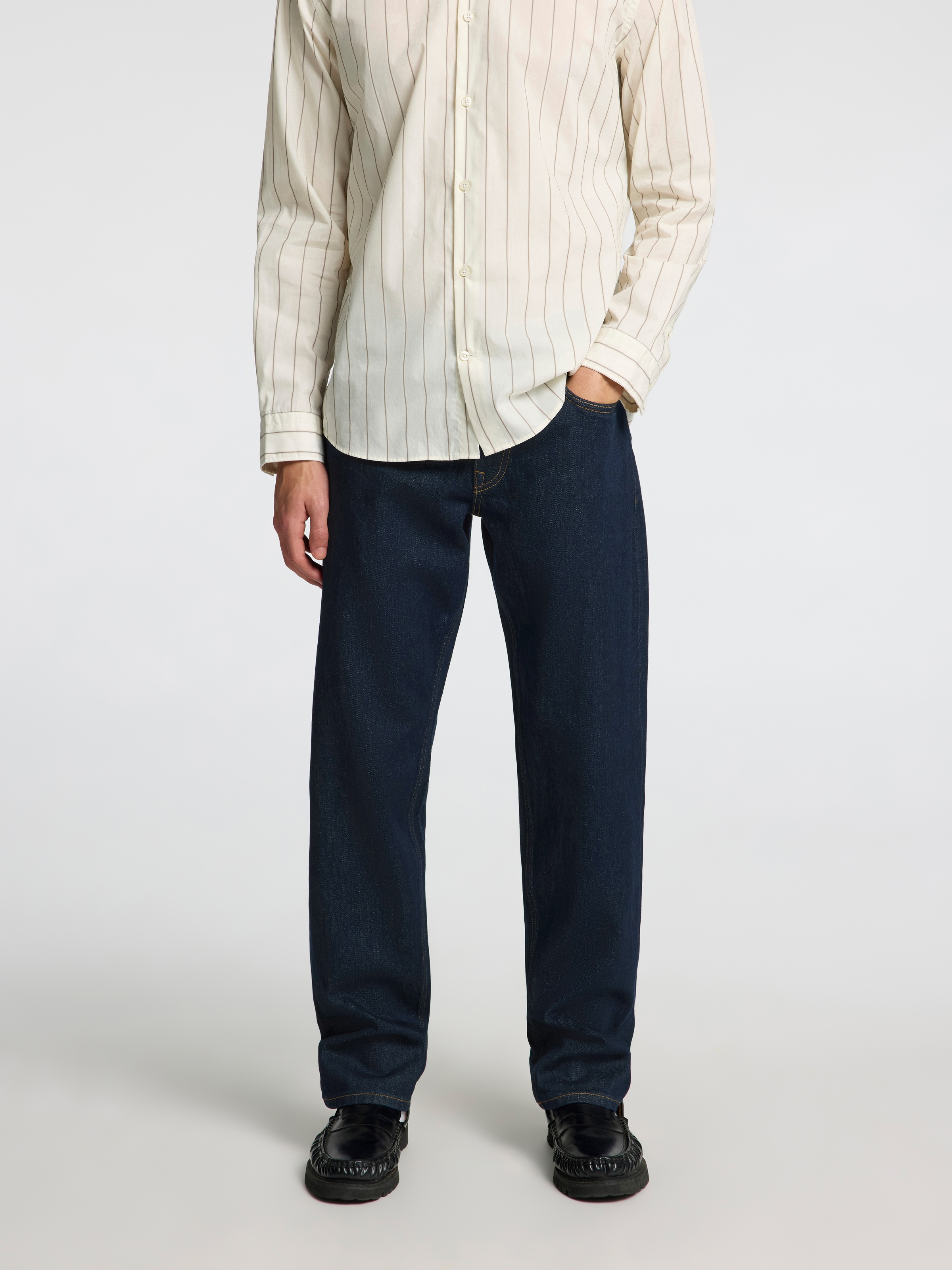 SELECTED Straight-Jeans "SLH196-STRAIGHT BEN KORI JEANS NOOS" günstig online kaufen