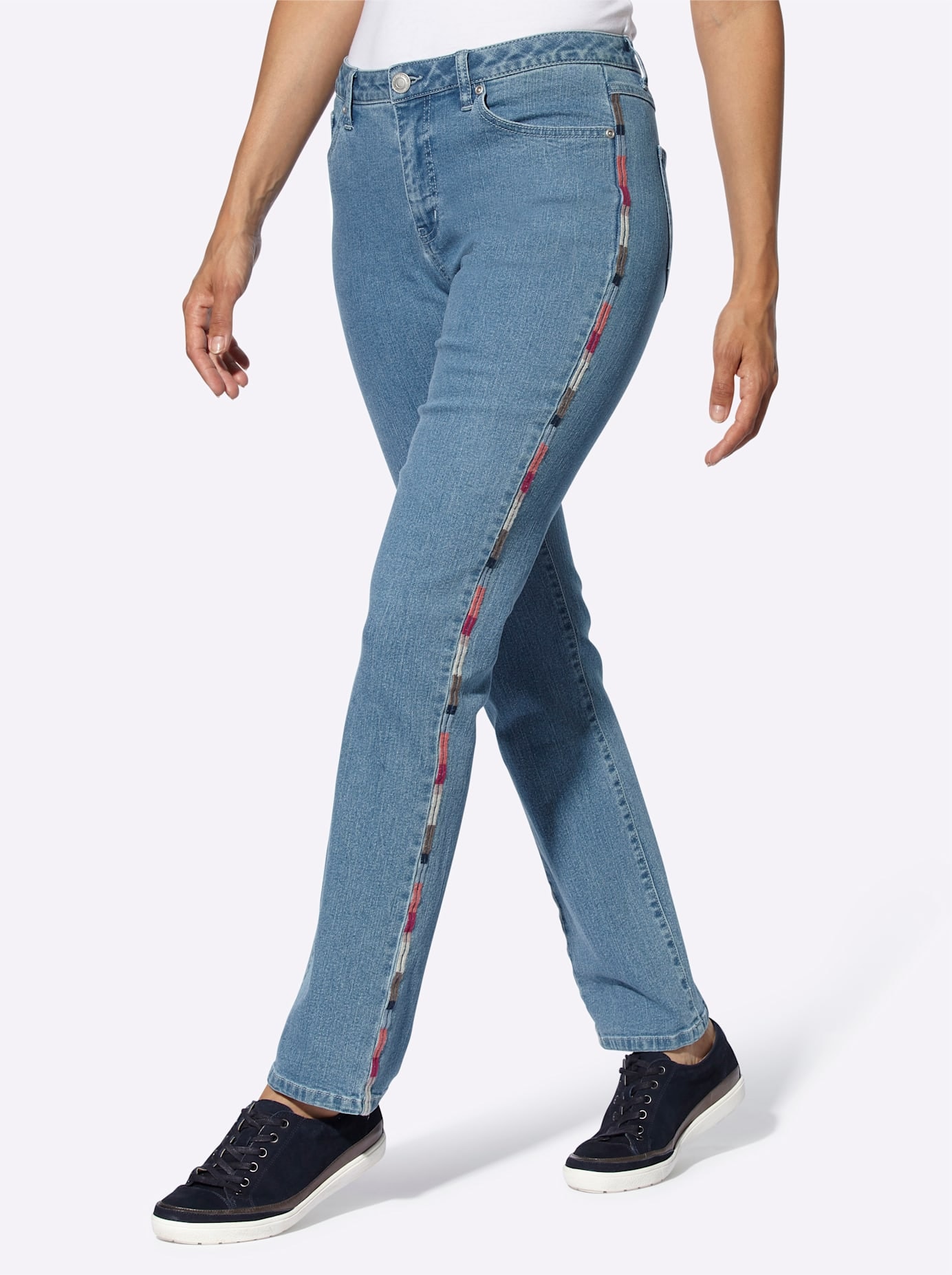 Casual Looks Bequeme Jeans, (1 tlg.)