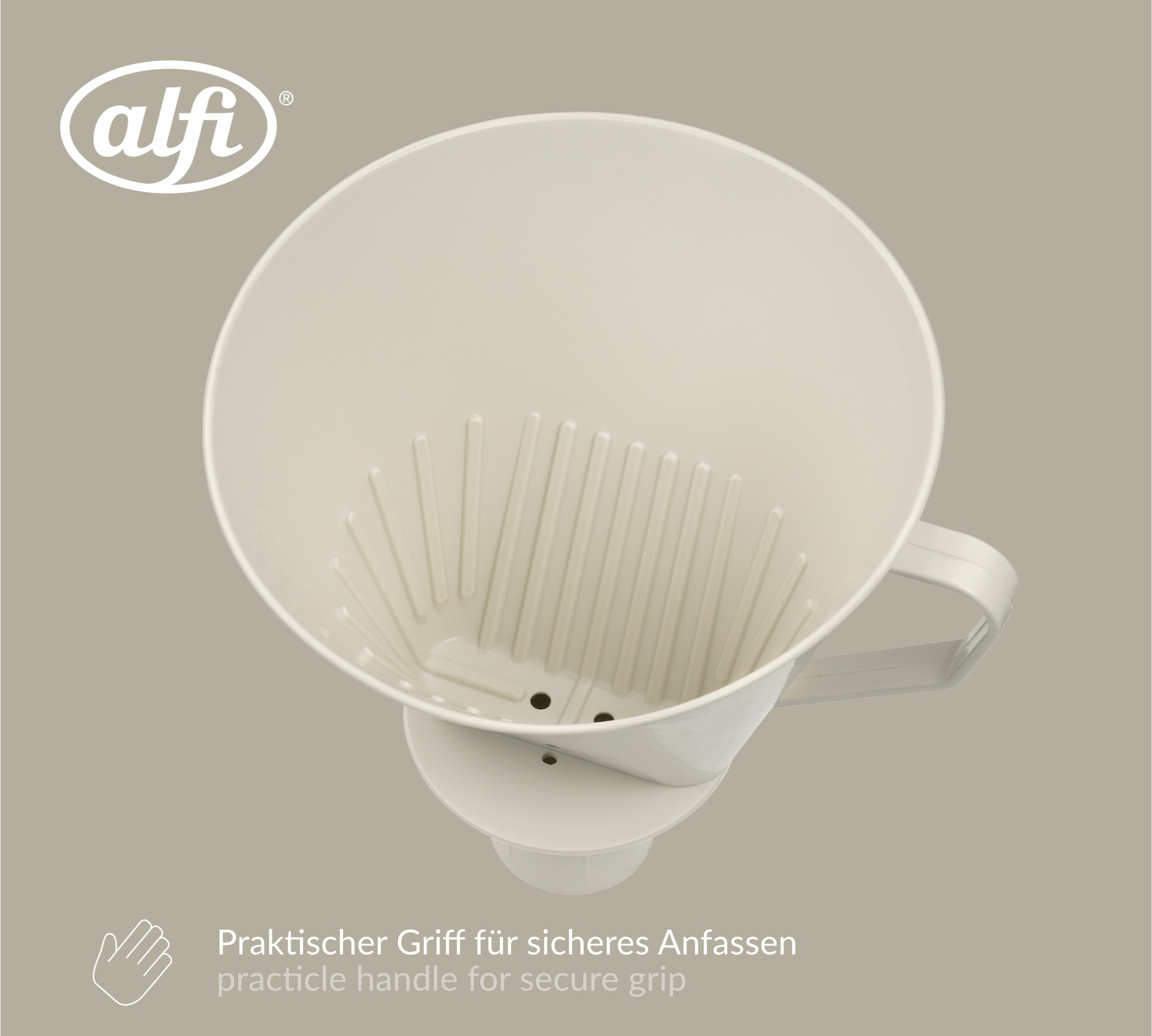 Alfi Handfilter »AROMA PLUS Kaffeefilter« Spülmaschinenfest bis 65 °C, ideal für viele alfi Produkte