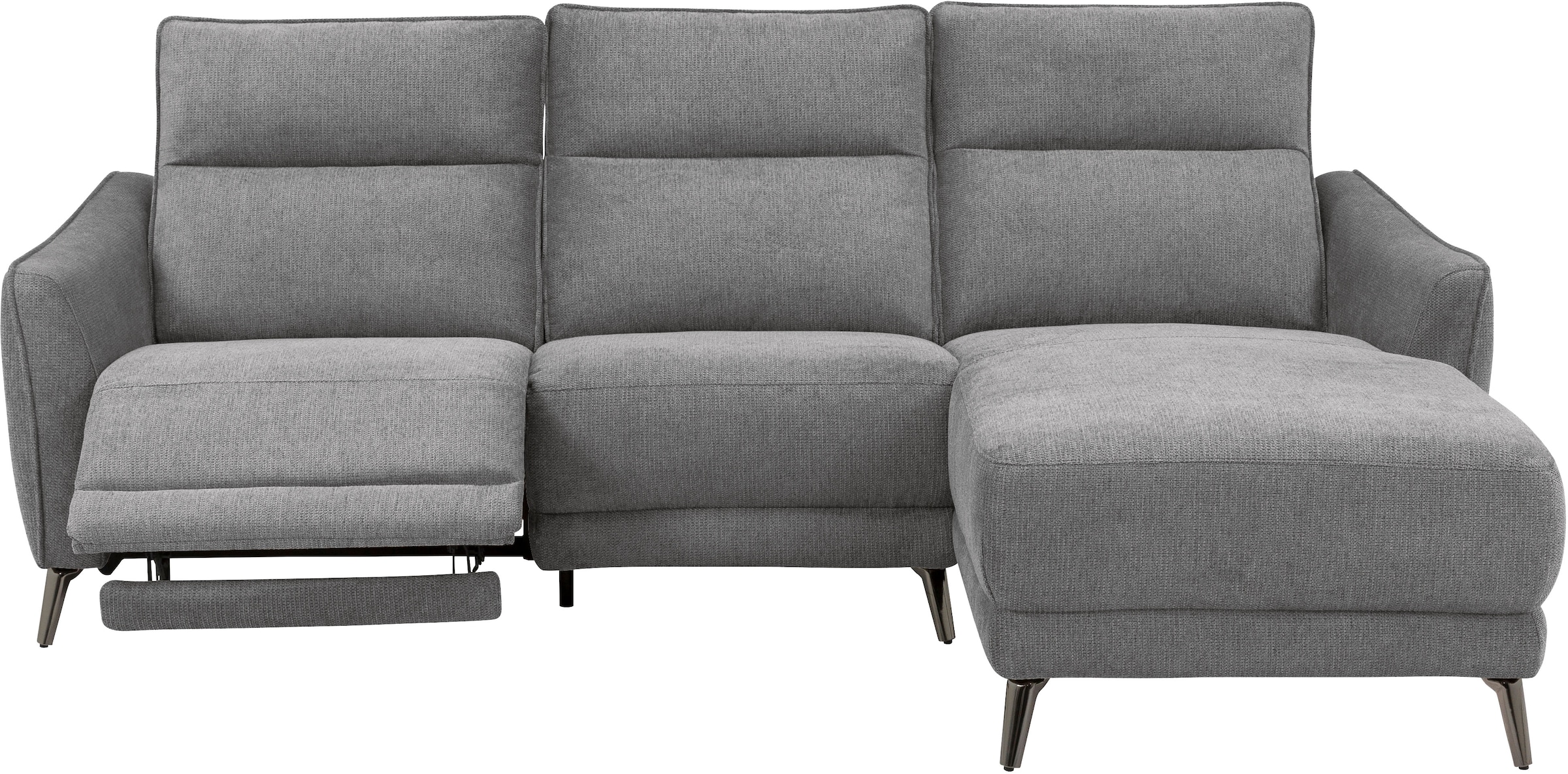 INOSIGN Ecksofa "TAYLER 3-Sitzer, L-Form (Breite 239cm), elektr. Relaxfunkt günstig online kaufen