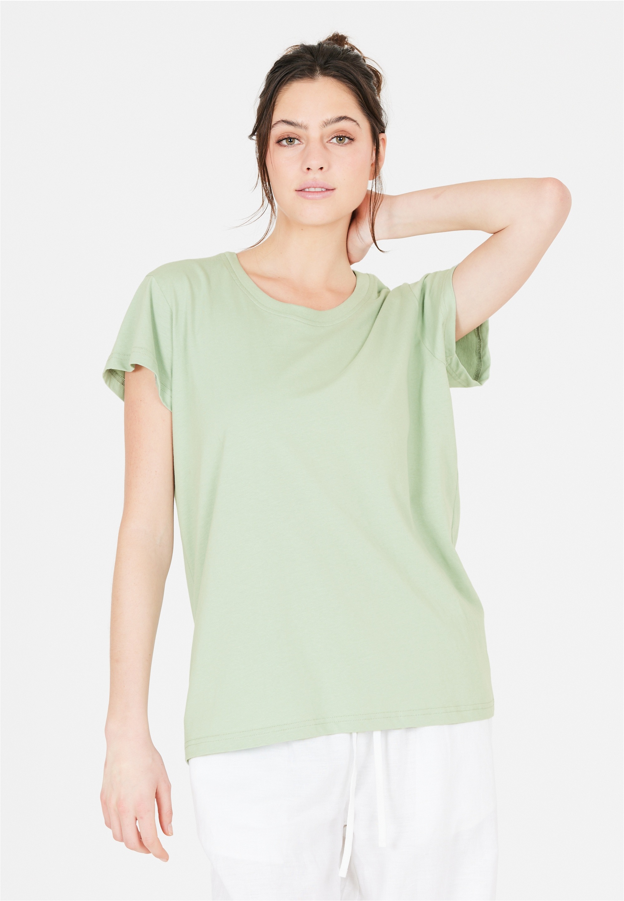 CRUZ Funktionsshirt "Highmore", im smarten Basic-Look aus reiner Baumwolle günstig online kaufen