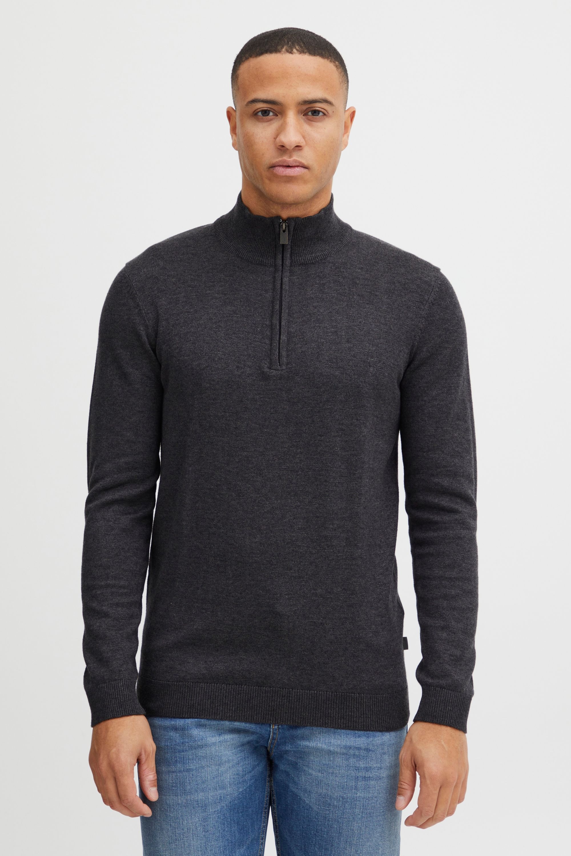 Solid Strickfleece-Pullover "Strickpullover SDAnsgar" günstig online kaufen