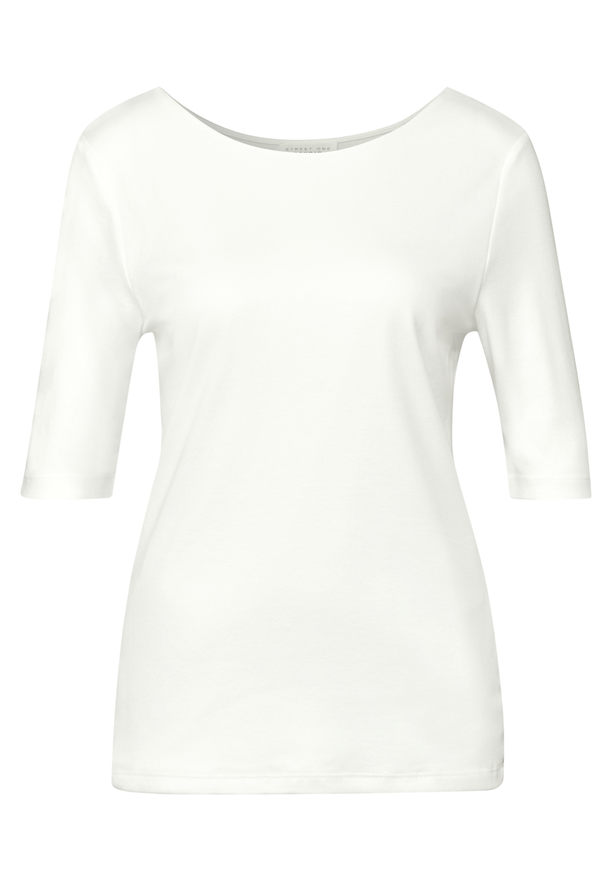 STREET ONE STUDIO T-Shirt, aus softem Materialmix