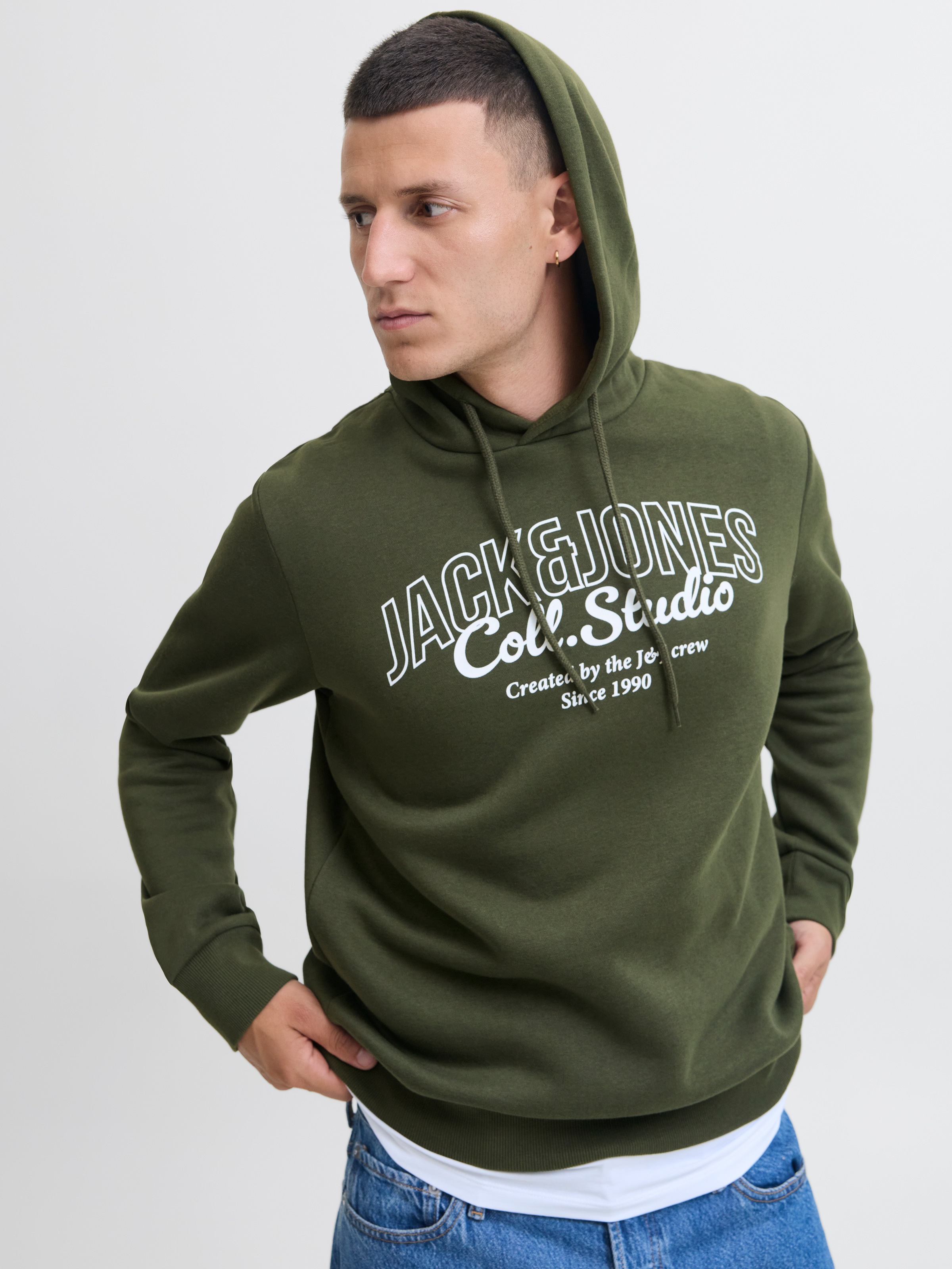 Jack & Jones Kapuzensweatshirt "JJMAKOTO SWEAT HOOD" günstig online kaufen