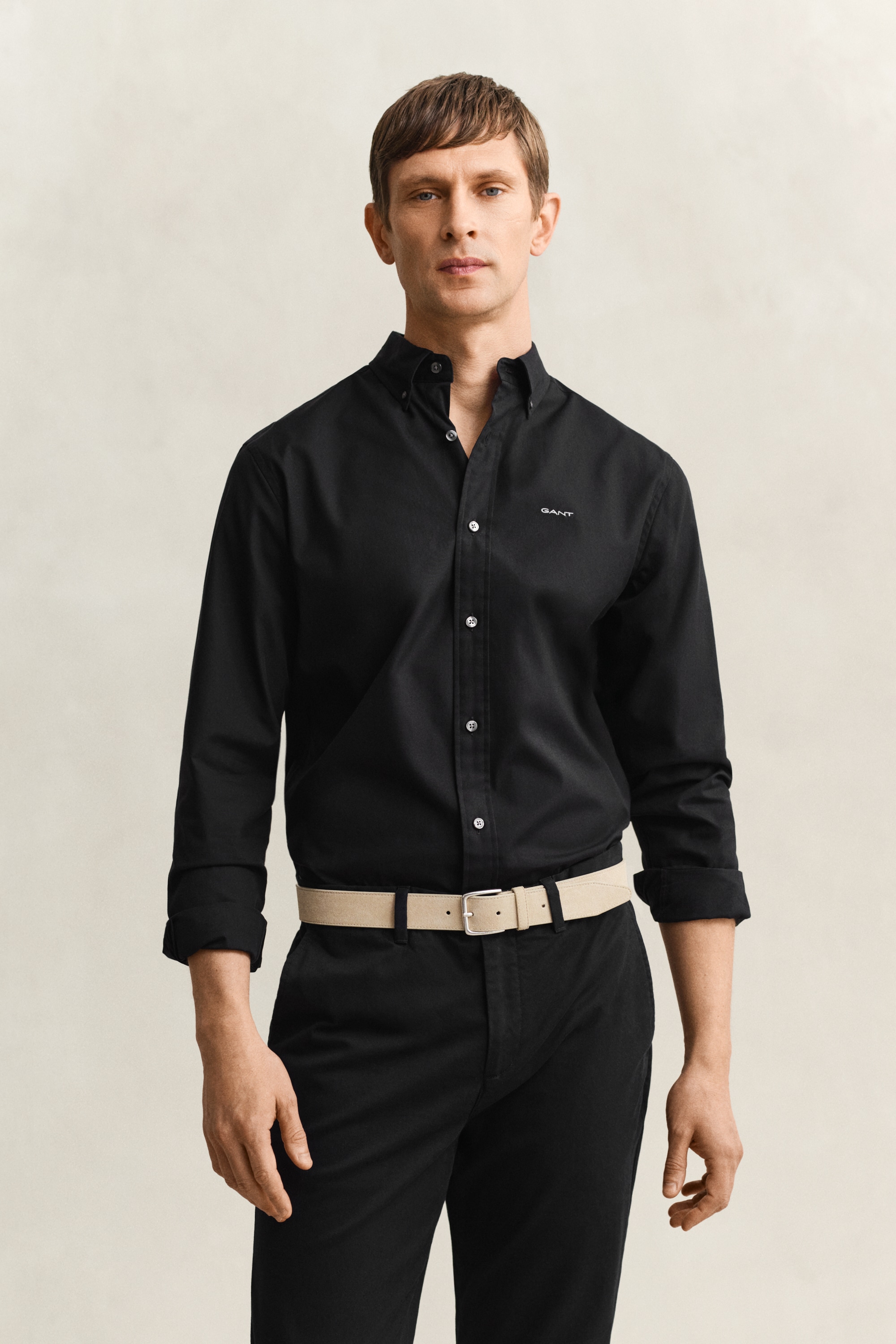 Gant Langarmhemd »REGULAR FIT PINPOINT OXFORD« Businesshemd, Button-down-Kragen