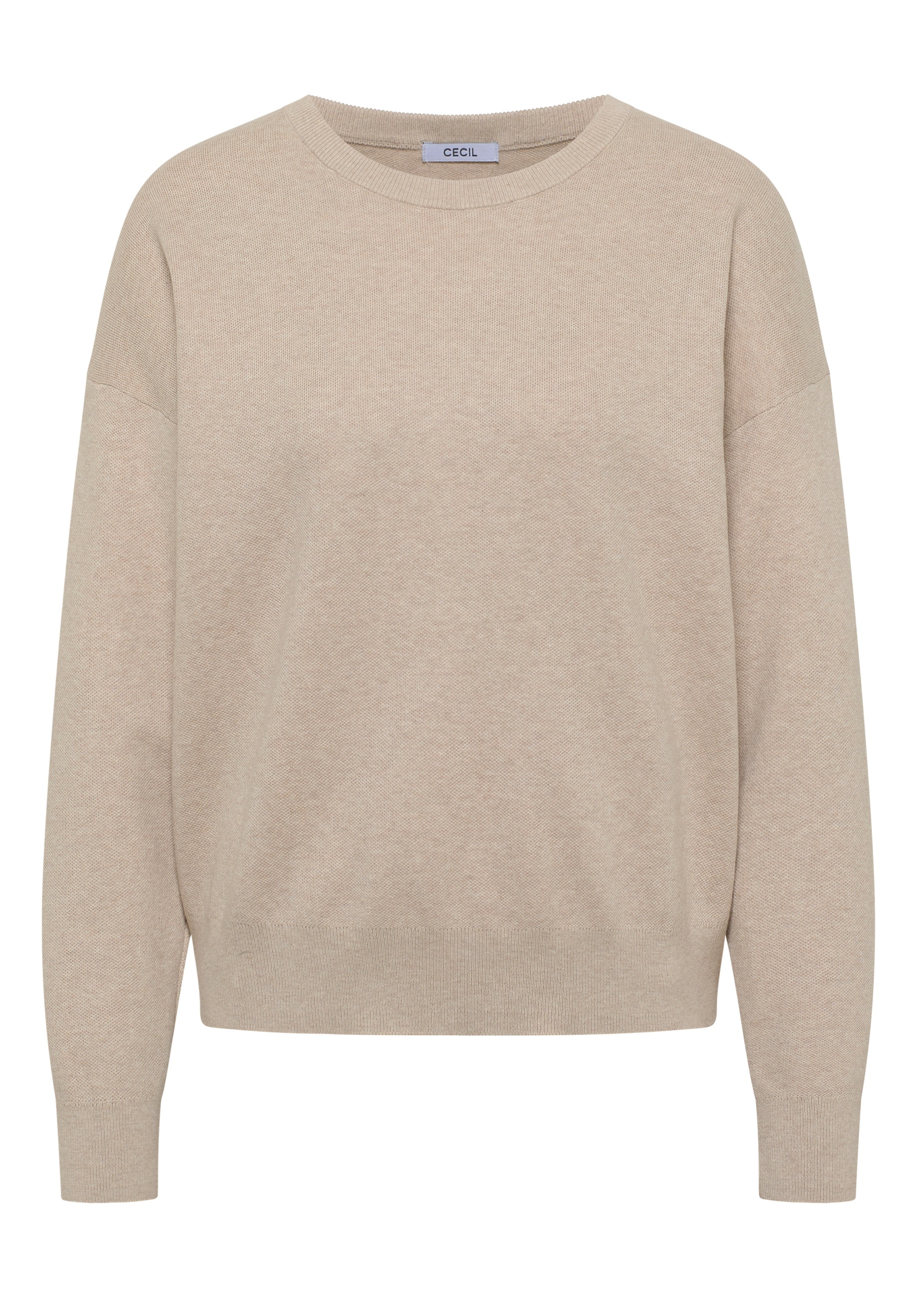 Cecil Strickpullover Sweatshirt mit Rundhals