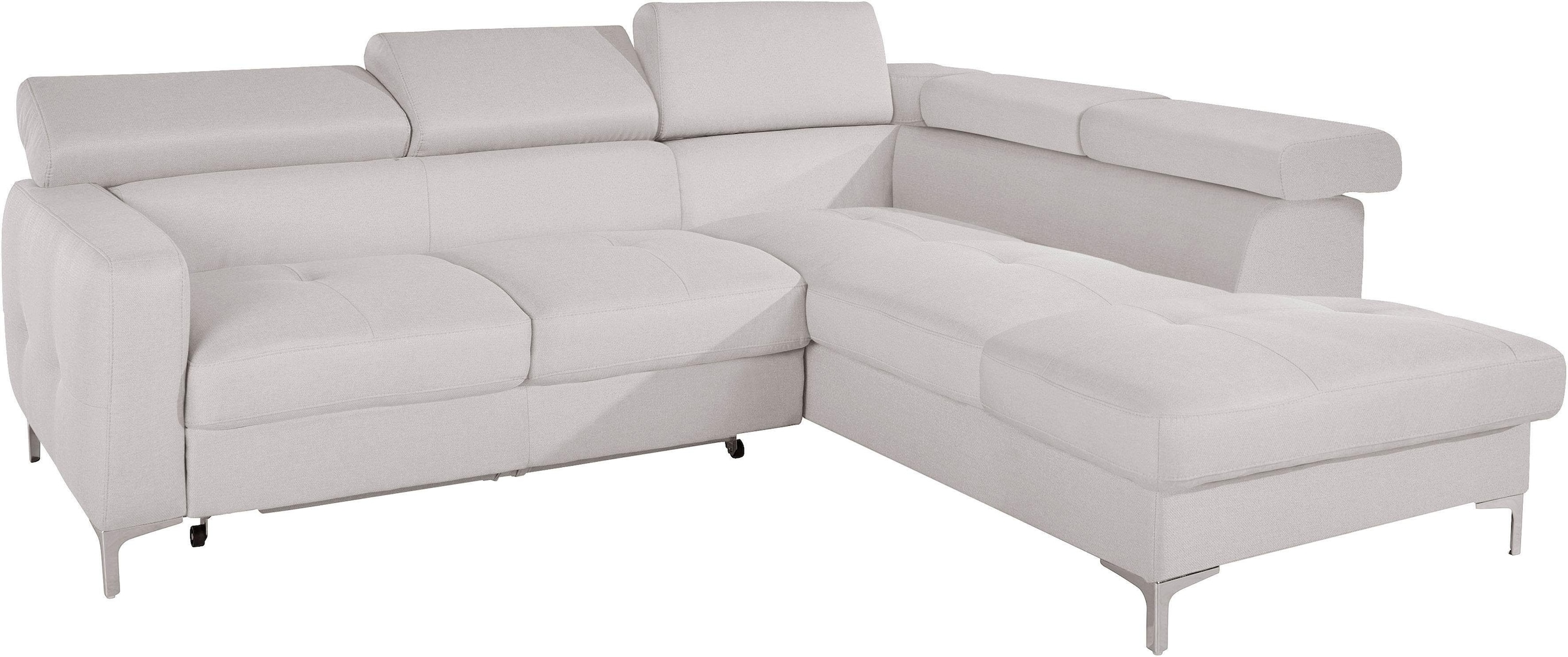 COTTA Polstergarnitur "Sammy L-Form", (Set), Set bestehend aus: Ecksofa mit günstig online kaufen