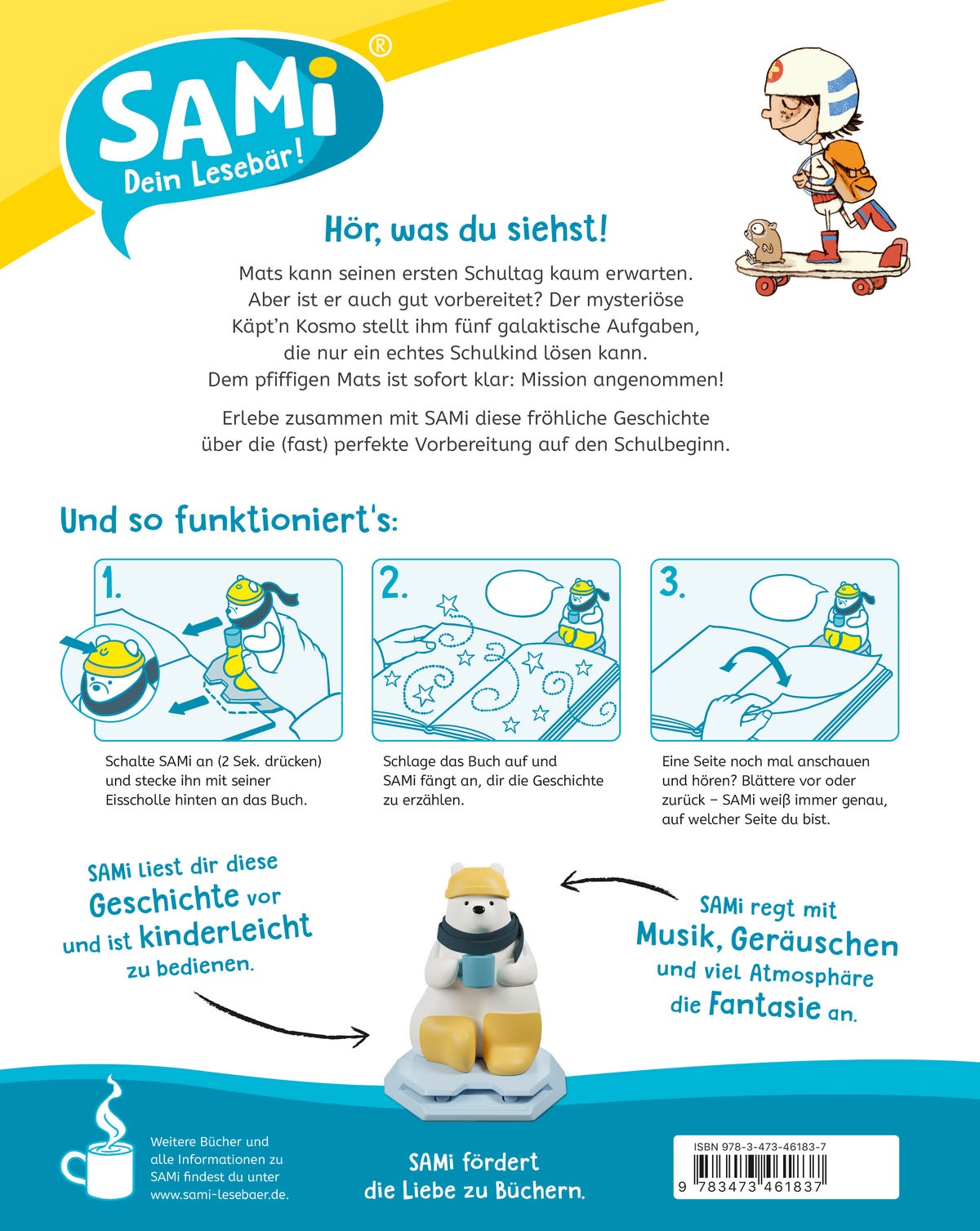 Ravensburger Buch »SAMi - Mission Schulstart«, Made in Germany