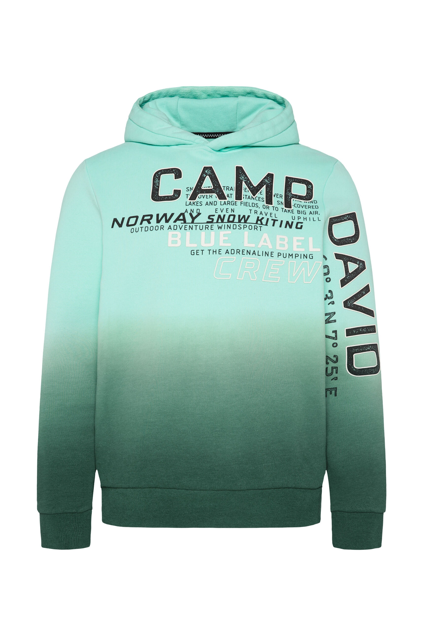 CAMP DAVID Kapuzensweatshirt, mit Baumwolle