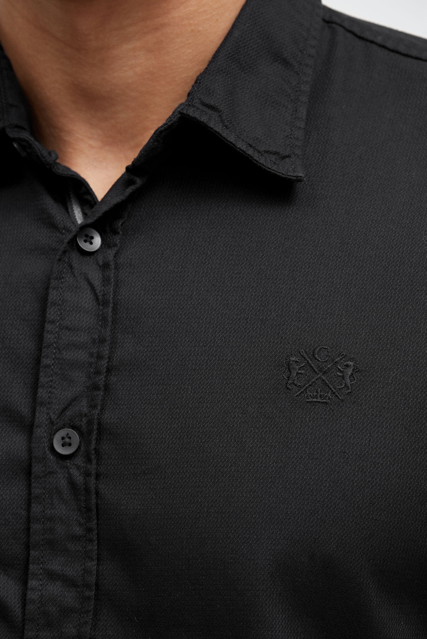 CMPD Kurzarmhemd aus Baumwolle