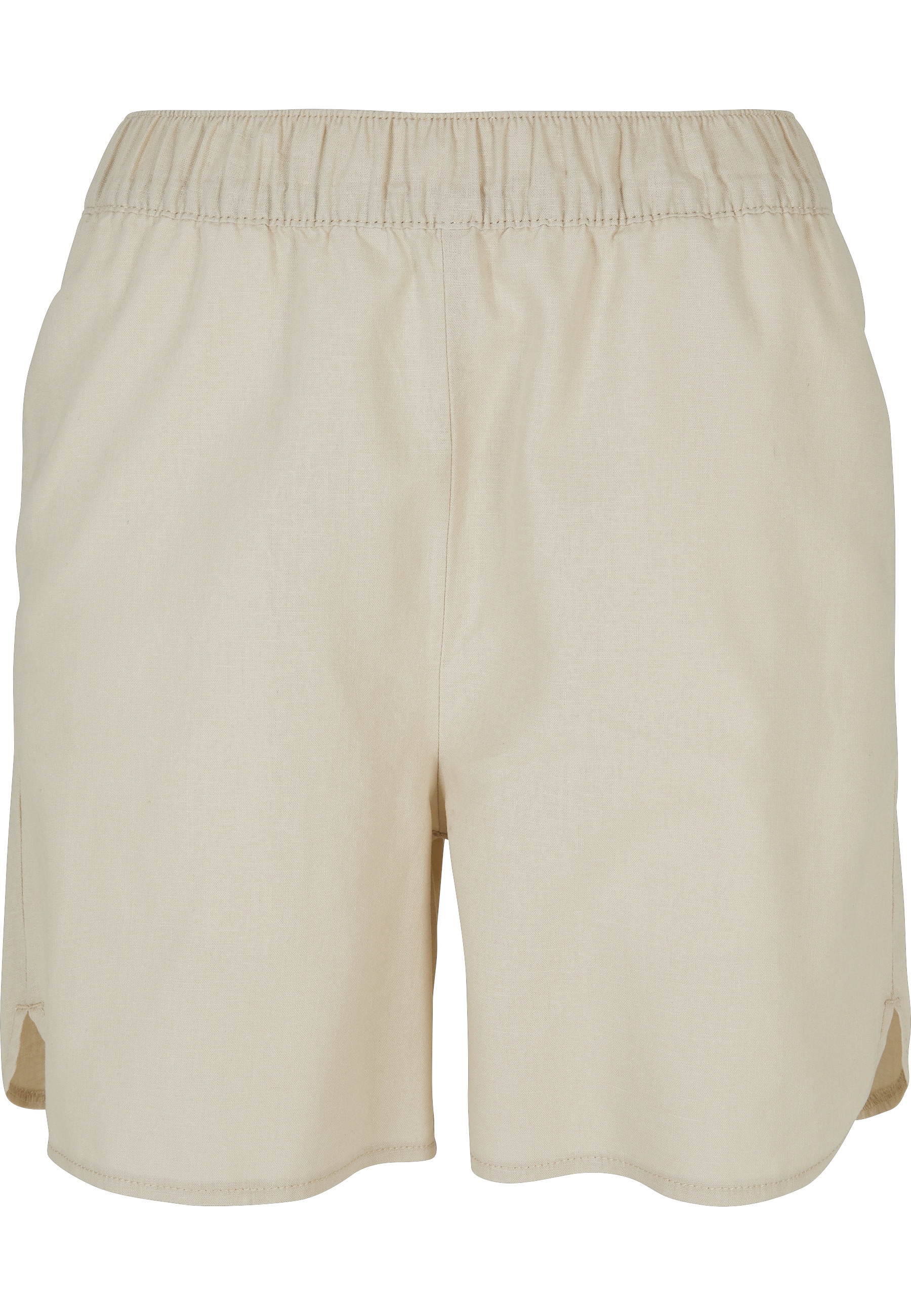 URBAN CLASSICS Shorts "Urban Classics Damen Ladies Linen Mixed Shorts" günstig online kaufen