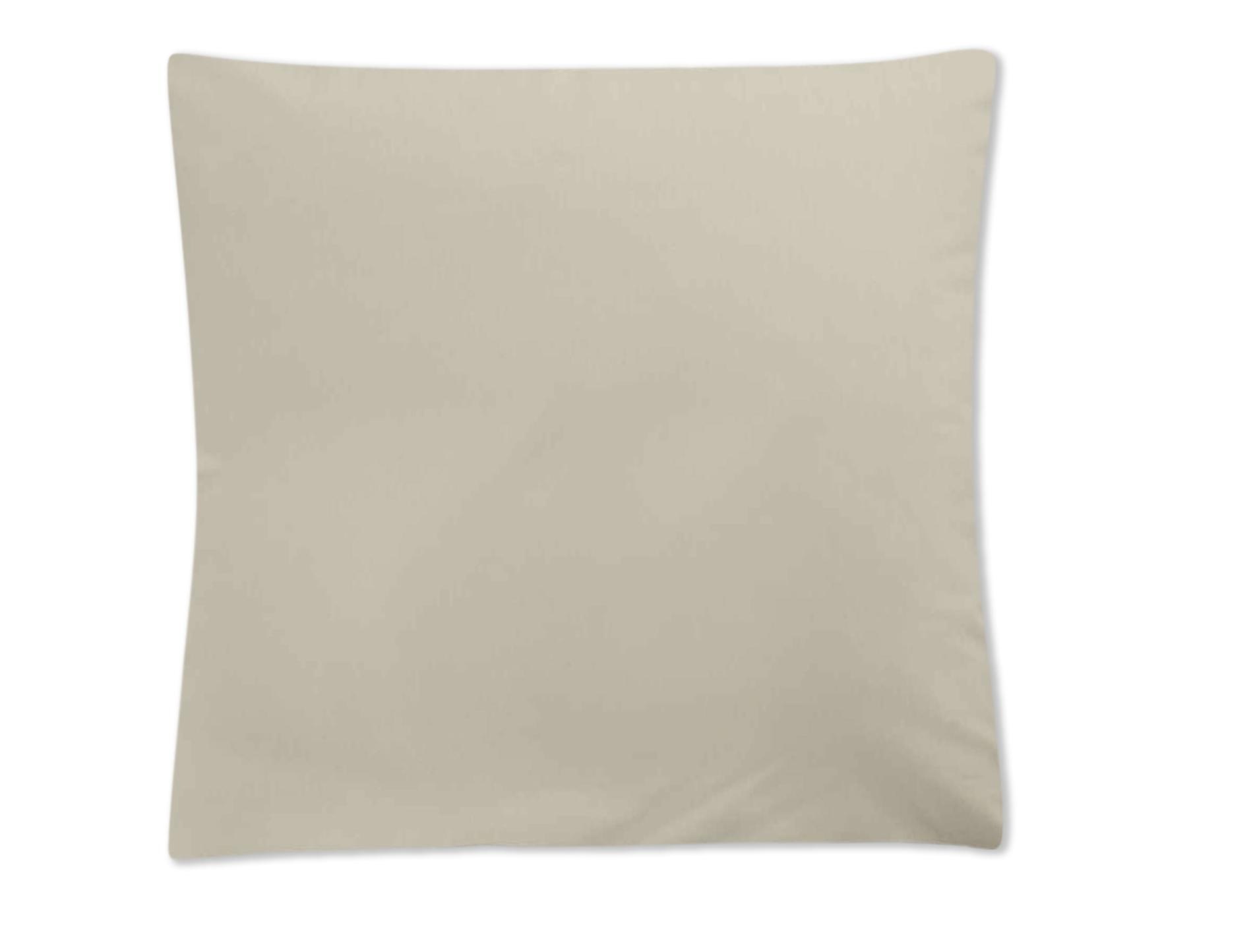 Kissenbezug IRISETTE, B:40cm L:40cm, beige, Baumwolle, Obermaterial: 95% Baumwolle, 5% Elasthan, Kissenbezüge, "Porto 20", besonders elastisch,