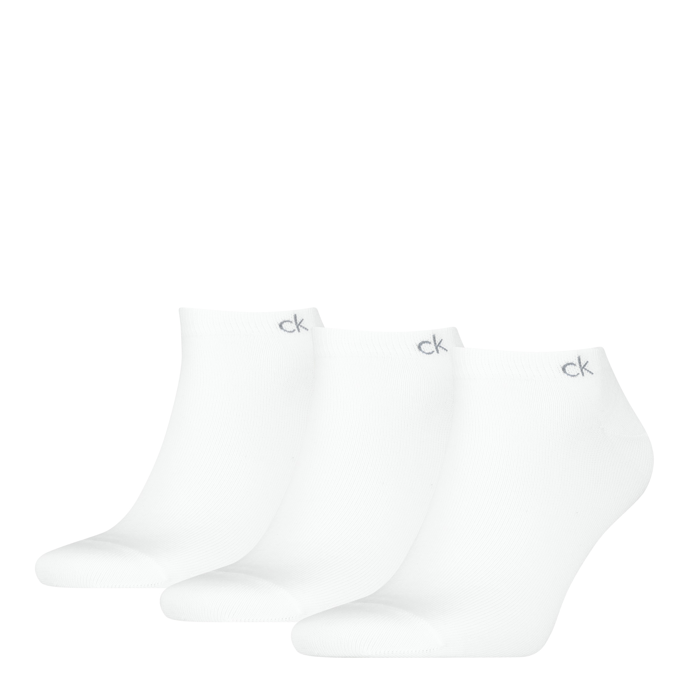 Calvin Klein "CK MEN SNEAKER 3P" 3 Paar, mit kleinem Rippenbündchen, Cotton-Mix, elastisch