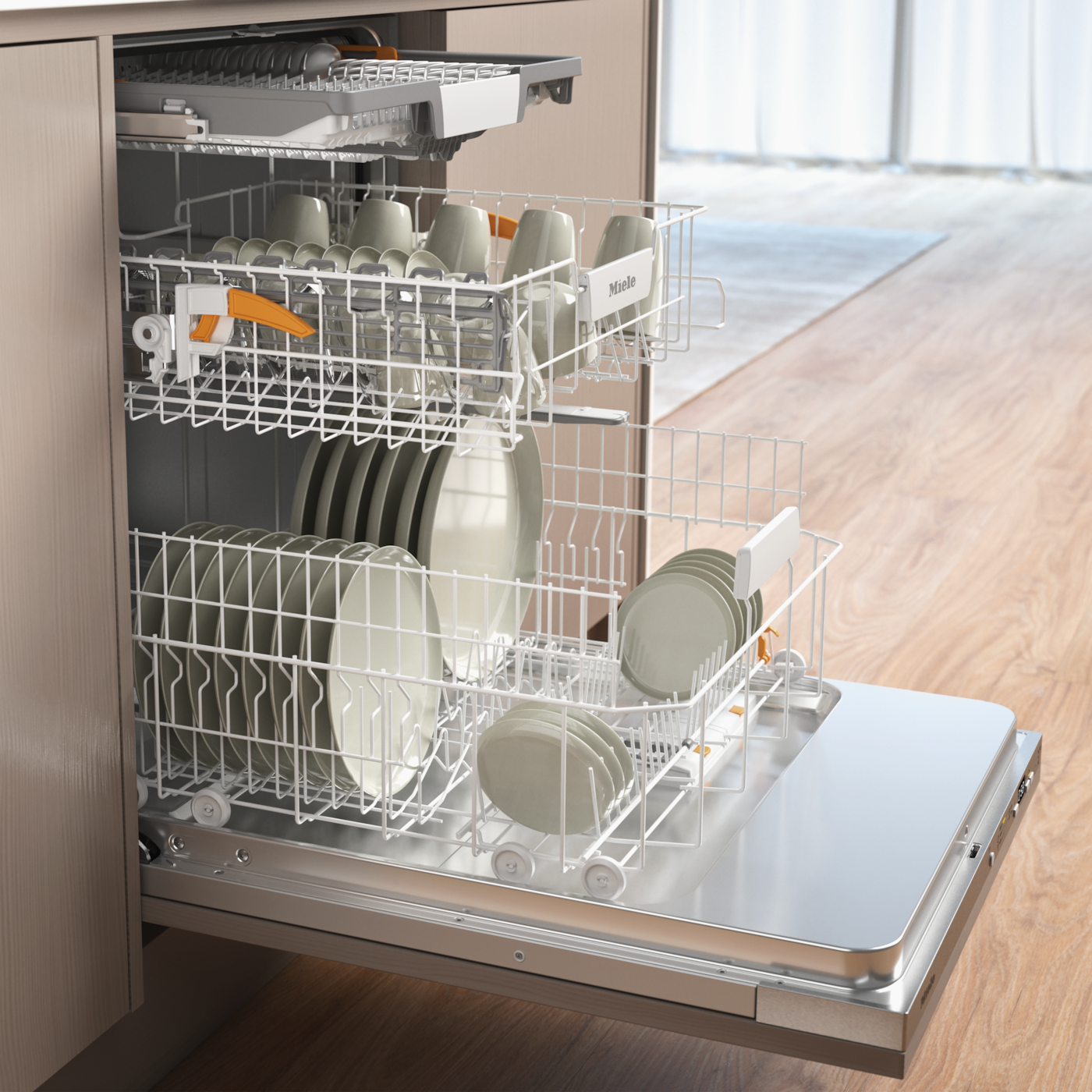 Miele vollintegrierbarer Geschirrspüler XXL "G 5856 SCVi XXL Active Plus" 1 günstig online kaufen