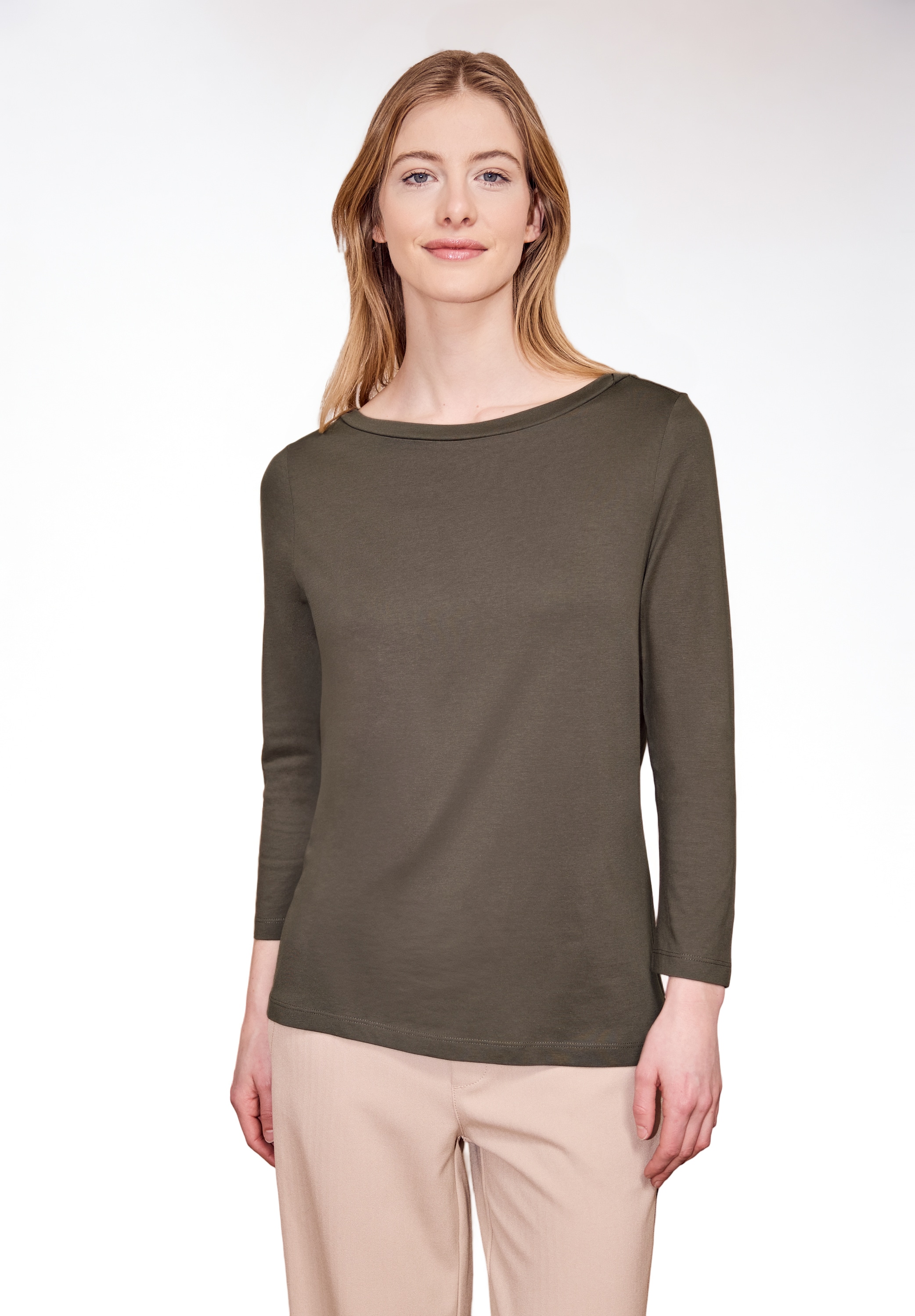 STREET ONE STUDIO 3/4-Arm-Shirt Jersey günstig online kaufen