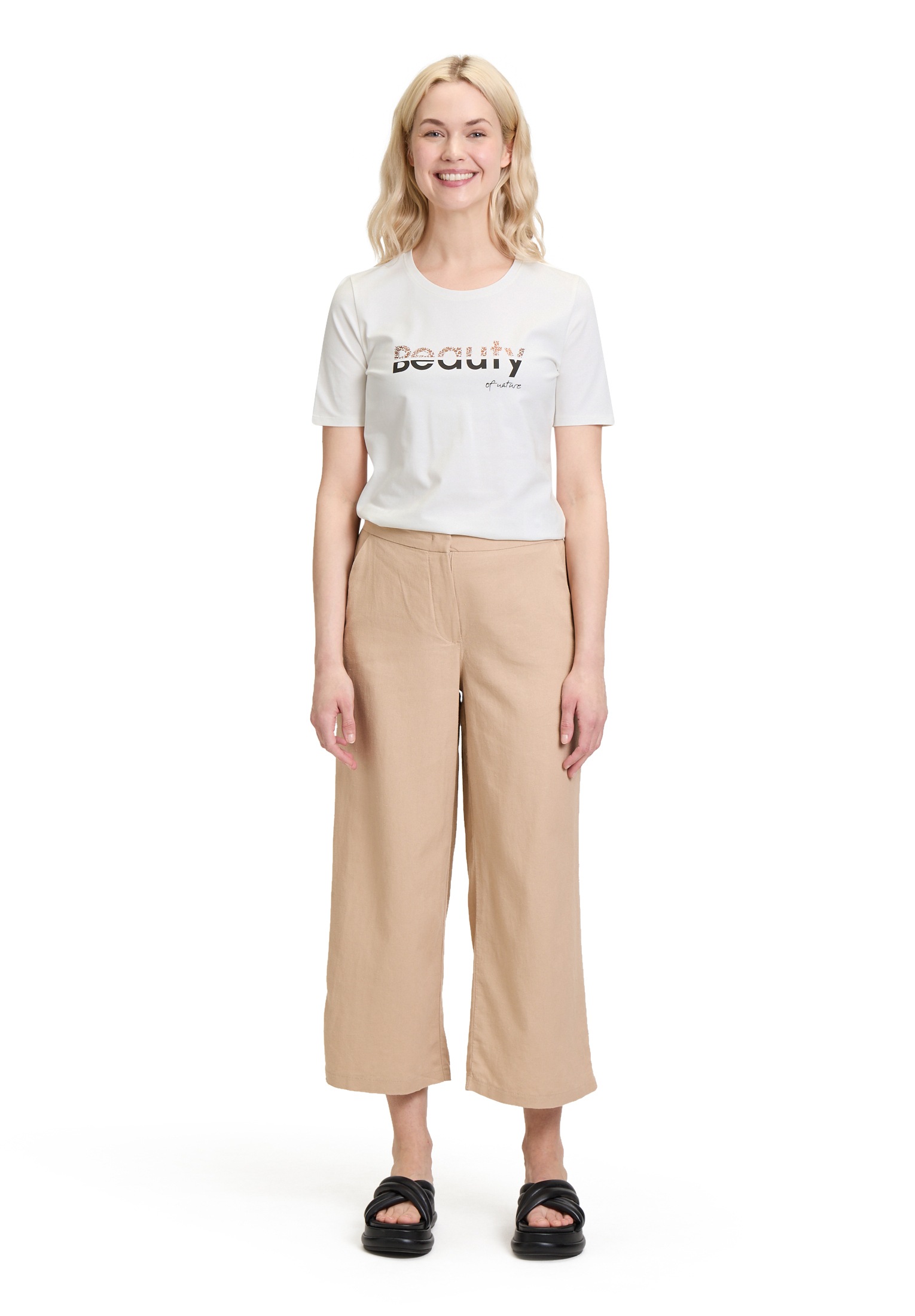Betty Barclay Kurzarmshirt »Betty Barclay Damen Basic Shirt mit Aufdruck«, (1 tlg.), Foliendruck