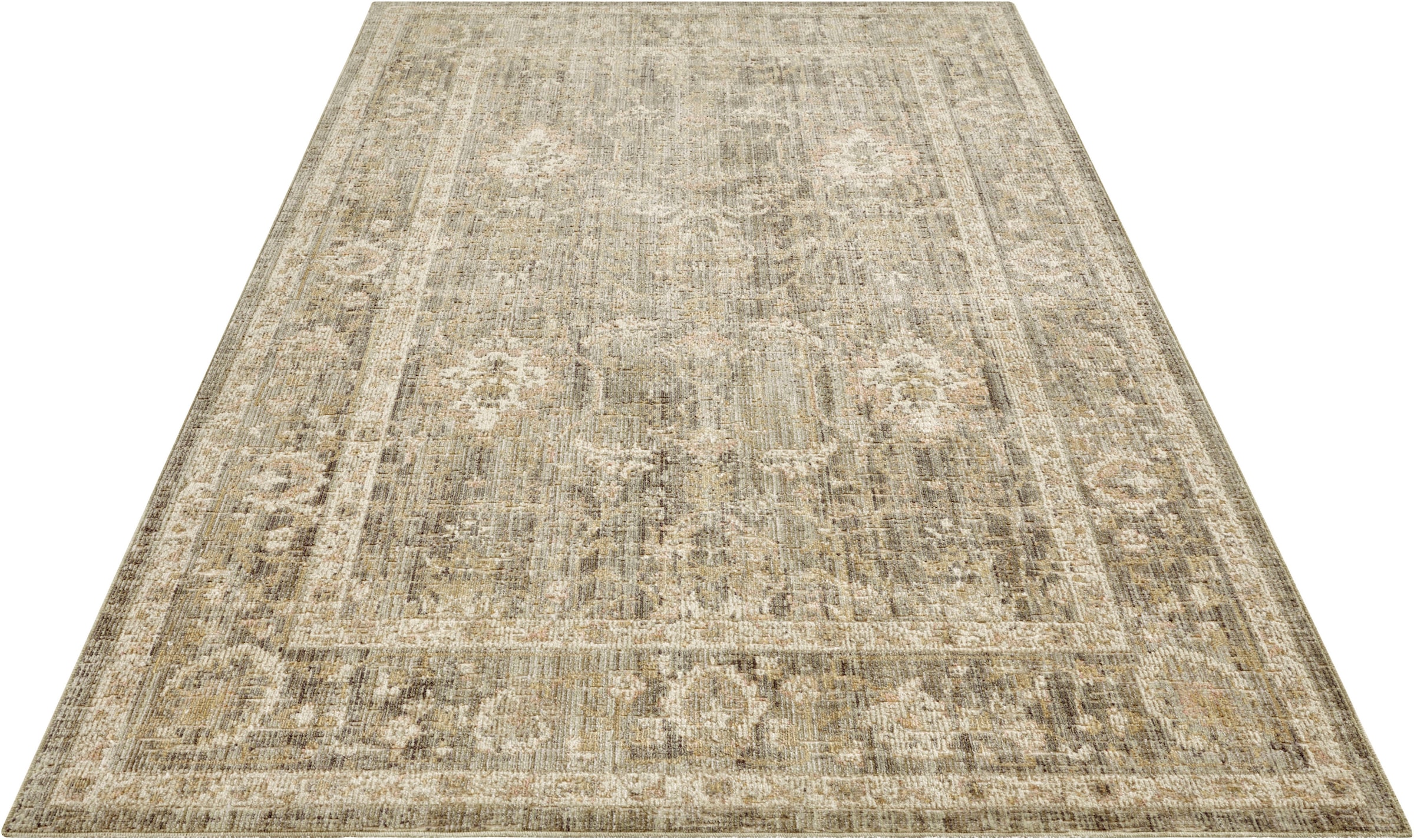 NORTHRUGS Teppich »Luxor«, rechteckig, 3 mm Höhe, In-& Outdoor, Läufer, Wetterfest, Balkon, Wohnzimmer, Orient