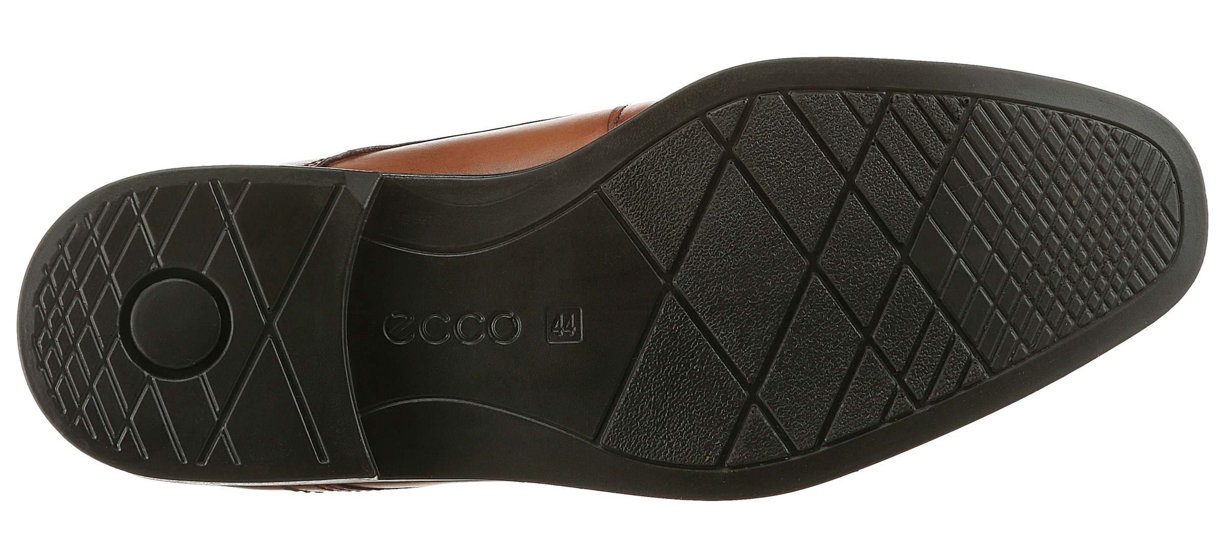 Ecco Schnürschuh »Melbourne Amber«, in used Optik, Freizeitschuh, Halbschuh, Schnürschuh