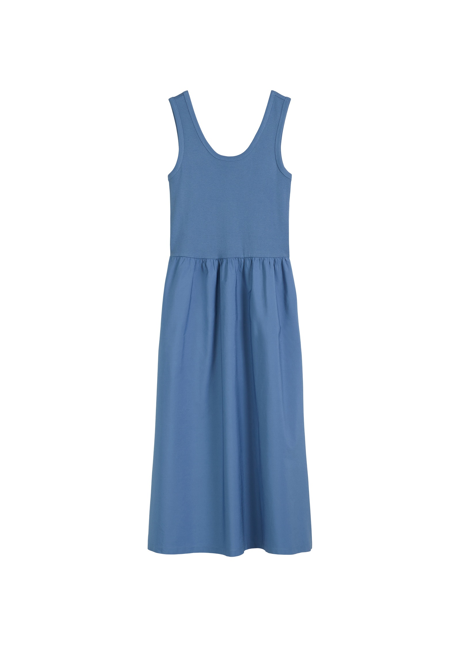 Marc O'Polo DENIM Jerseykleid »mit Baumwoll-Popelinerock«