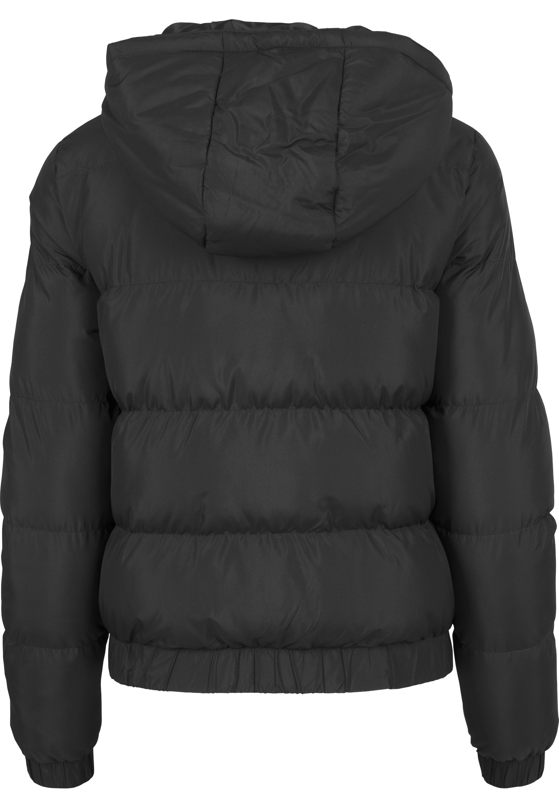 URBAN CLASSICS Winterjacke »Urban Classics Damen Ladies Hooded Puffer Jacket« 1 Stk. tlg. mit Kapuze