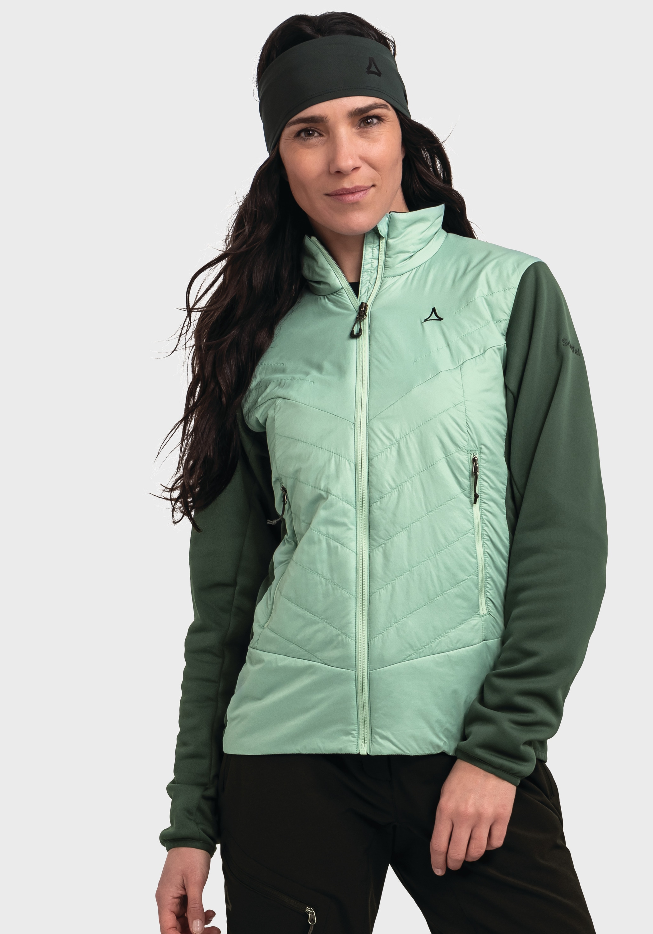 Schöffel Fleecejacke »Hiking Hybrid Jk Style Cascata WMS«, ohne Kapuze