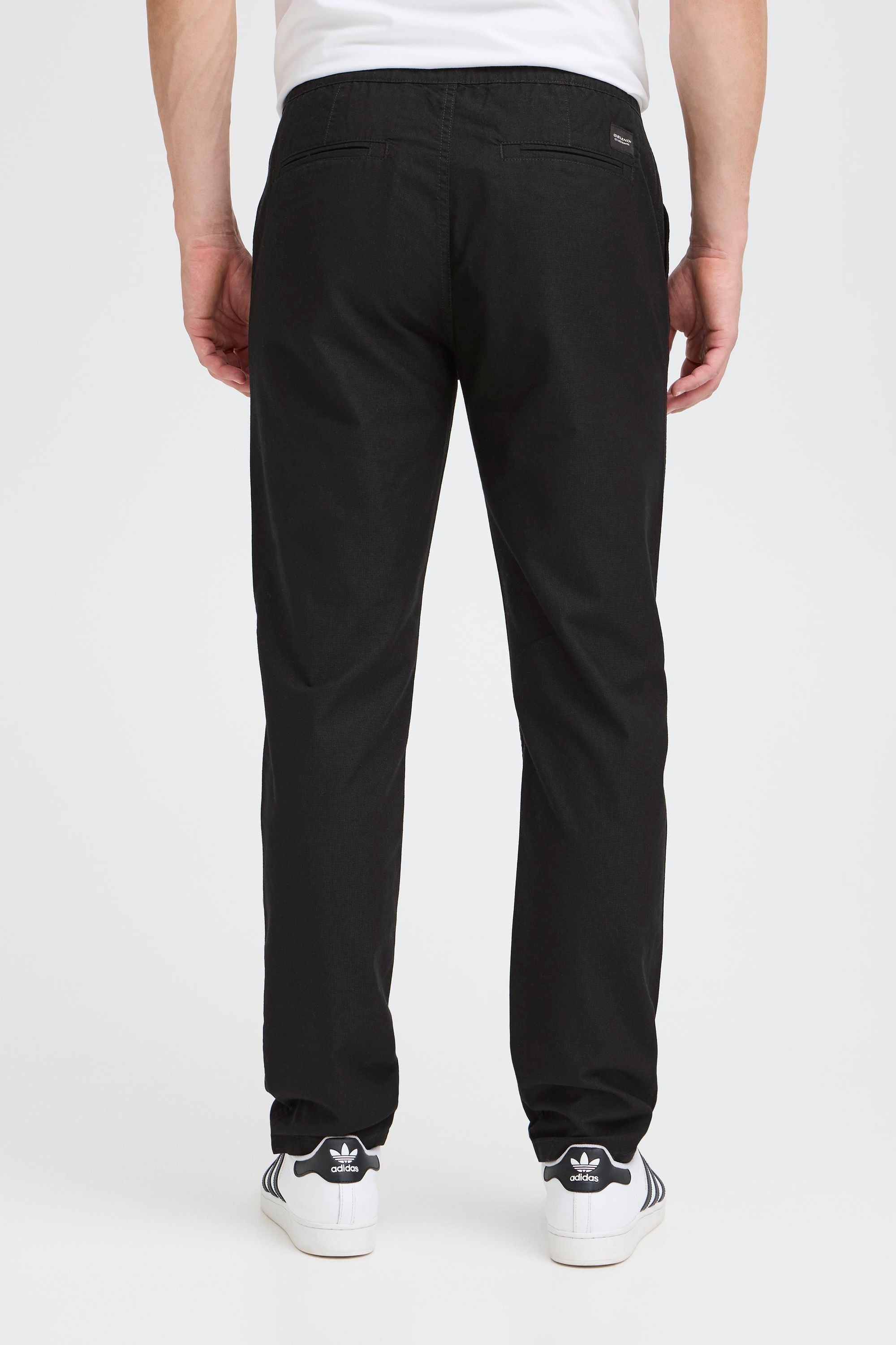 Chinohose BLEND "Chinohose BHBraz", Herren, Gr. 30, Länge 34, schwarz, Obermaterial: 84% Baumwolle CO. 16% Polyester PES., Hosen Chinohose 6