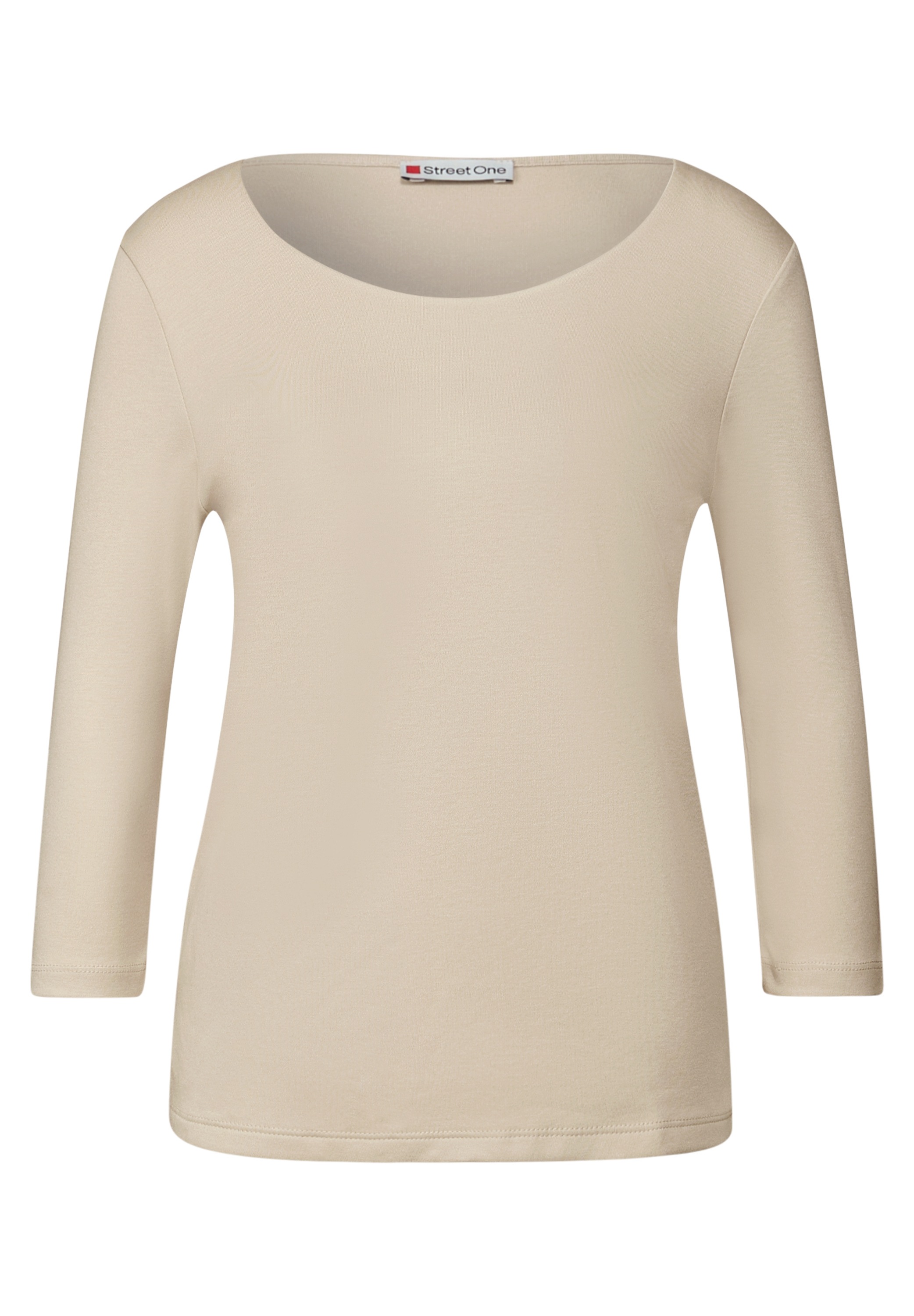 STREET ONE 3/4-Arm-Shirt, mit Rundhalsausschnitt