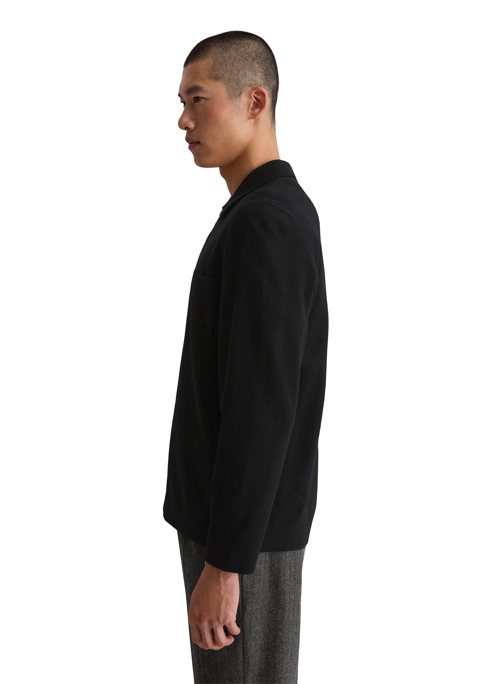 Marc OPolo Cardigan "in kompakter Boiled Wool Optik" günstig online kaufen