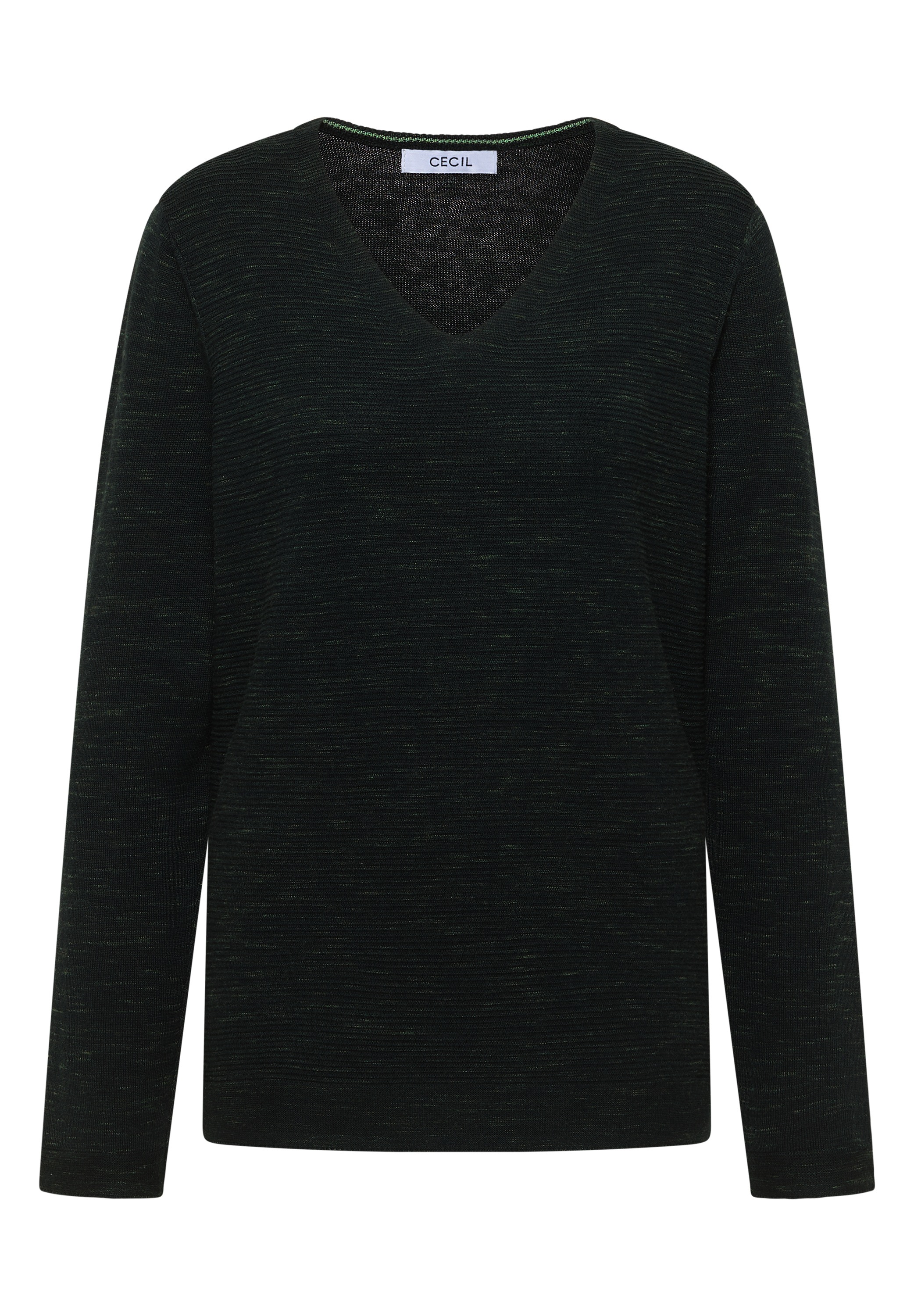STREET ONE Strickpullover, im Melange Look