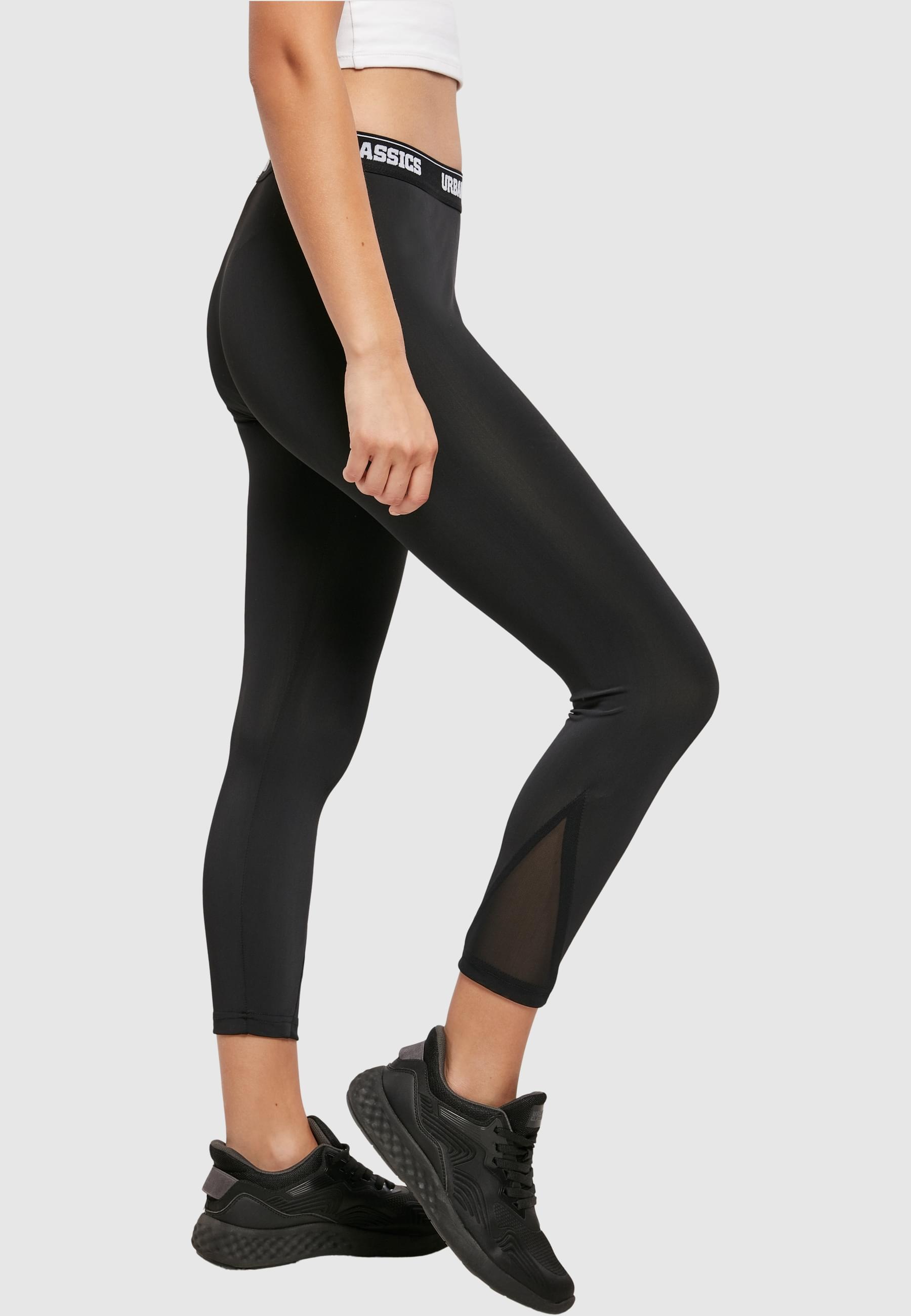 URBAN CLASSICS Leggings »Urban Classics Damen Ladies Tech Mesh Pedal Pusher Leggings«, (1 tlg.)