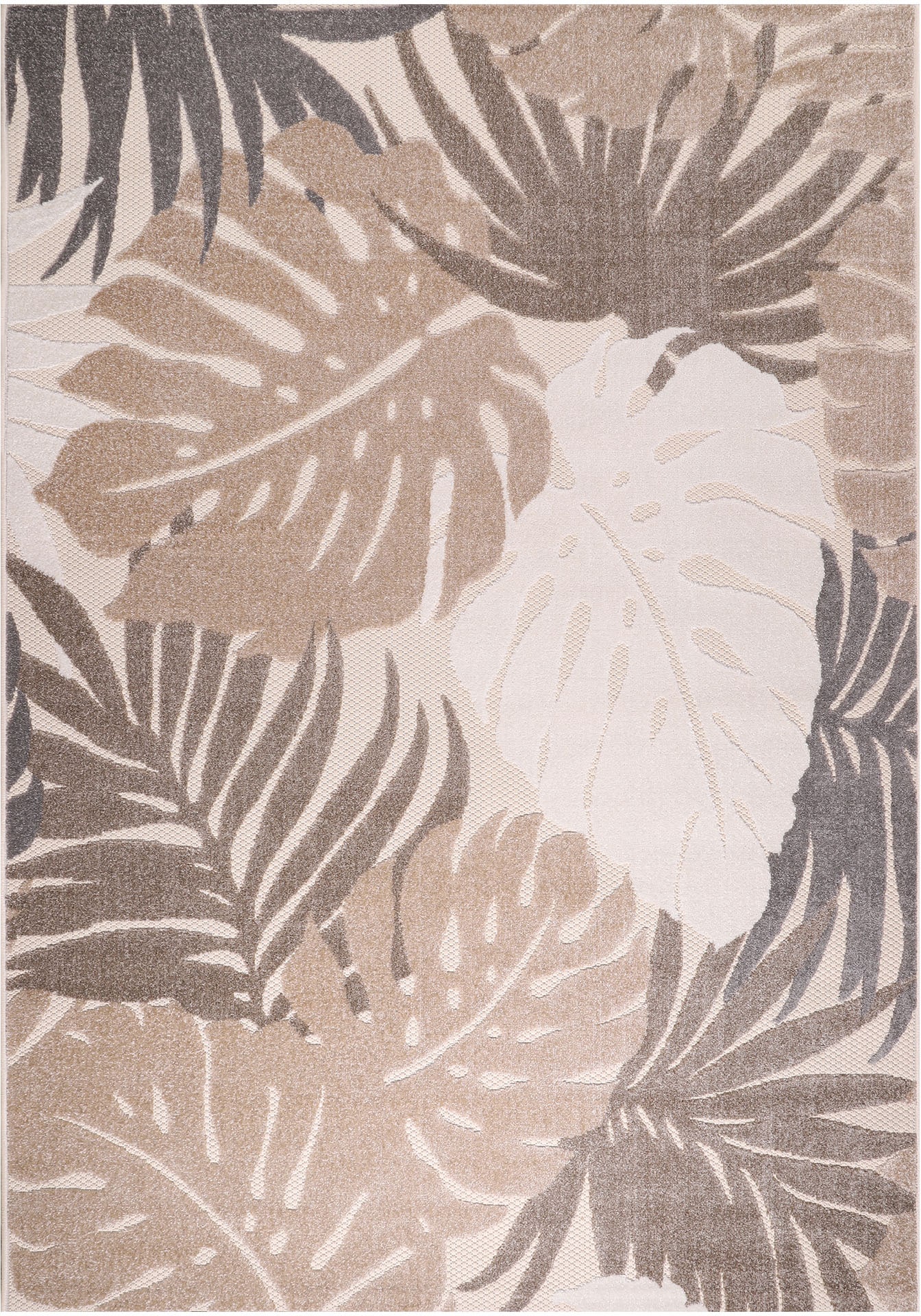 Sanat Teppich "Floral Outdoor, auch als Läufer und Rund" rechteckig 6 mm Höhe In- und Outdoor geeignet, florales Design, Balkon, Terasse