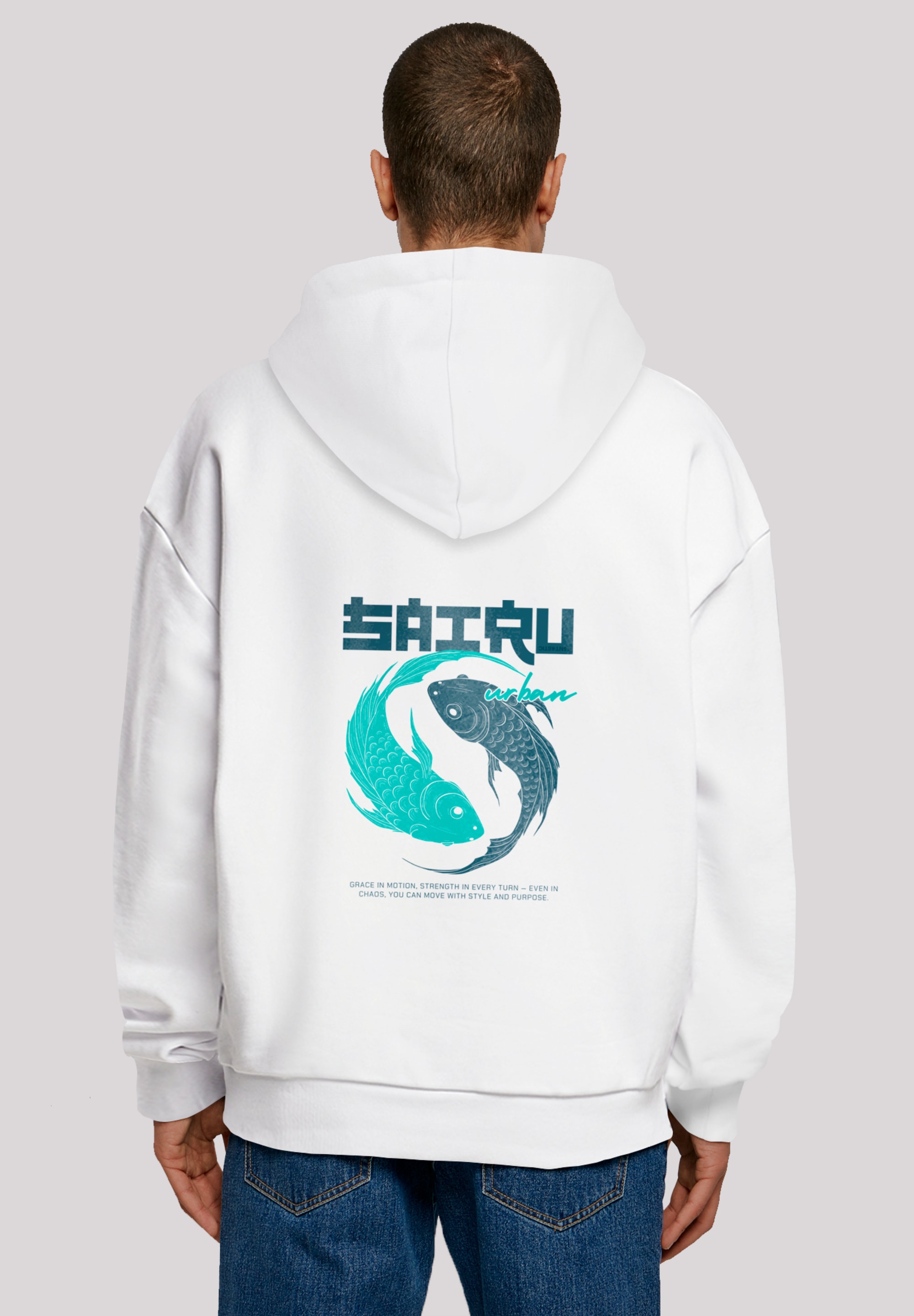 F4NT4STIC Kapuzenpullover »Koi Fish Japan Streetstyle«, Japan Streetwear Styles