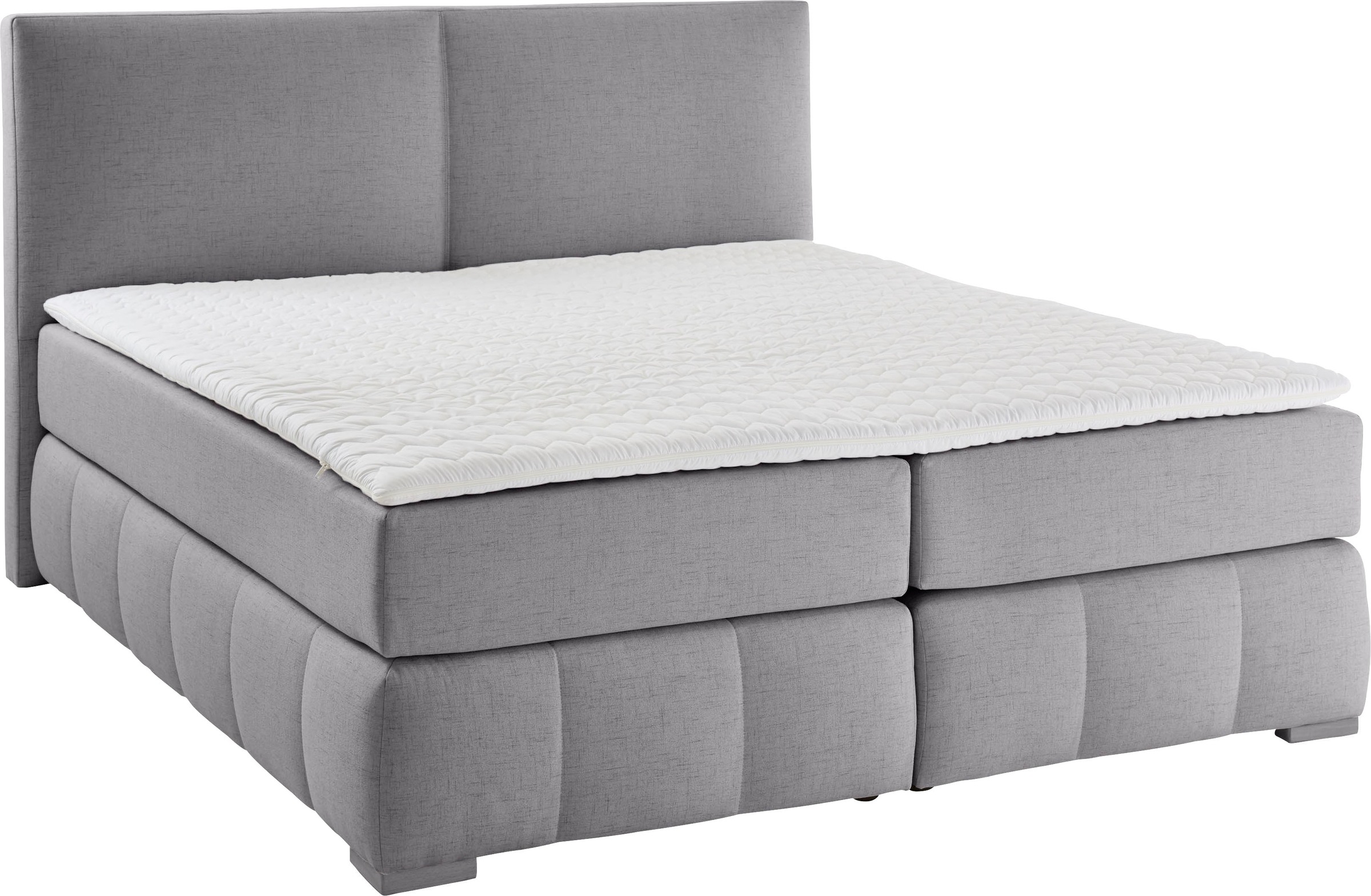 Home affaire Boxspringbett "Wehma" inkl. Topper in 3 verschiedenen Matratze günstig online kaufen