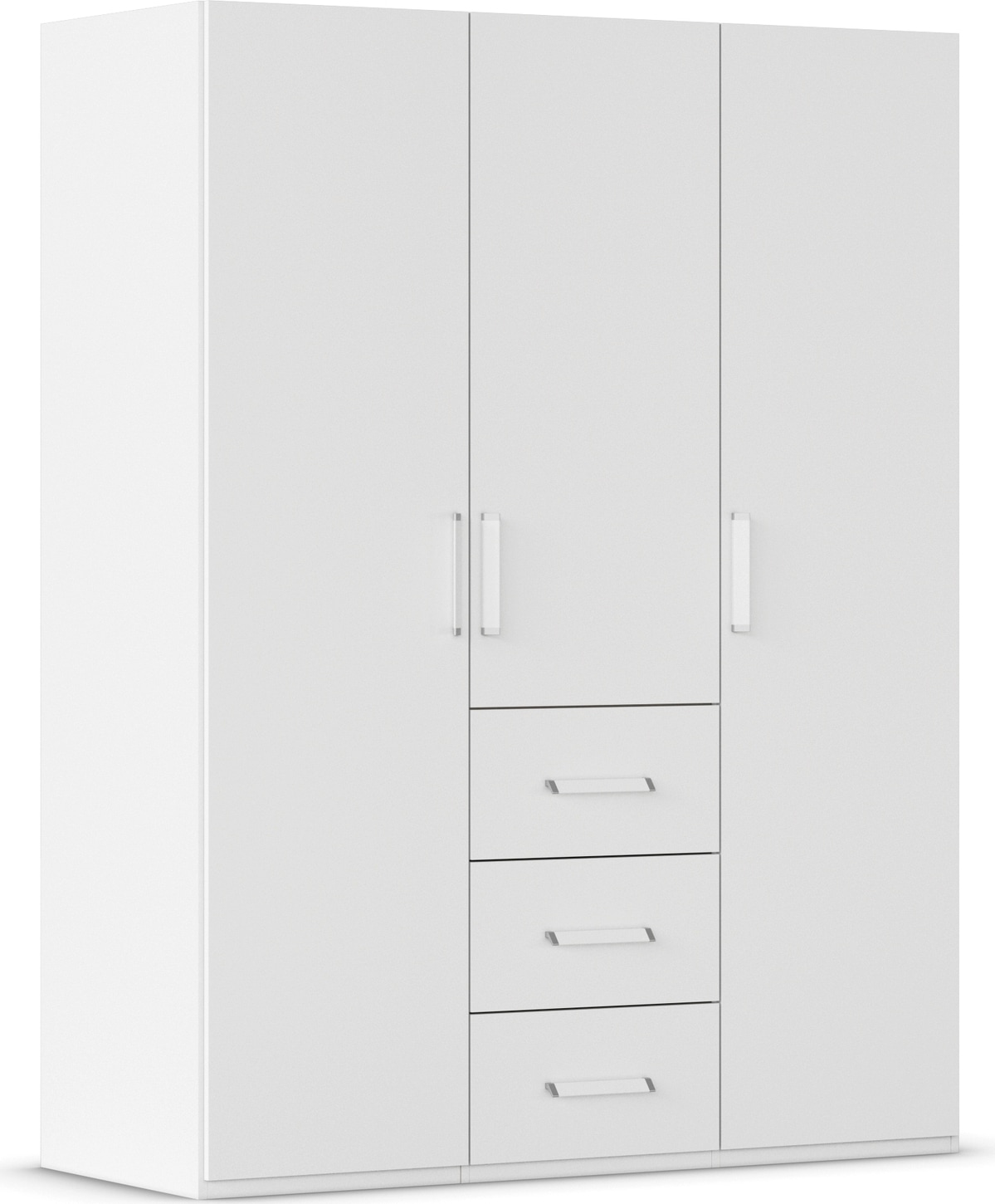 rauch Drehtürenschrank "Kleiderschrank Schrank Garderobe Schlafzimmerschrank EVELYN" in 2 Höhen 197 oder 210 cm erhältlich, inkl. SOFT-CLOSE-FUNKTION, in elegantem Stil mit Schubladen 3 Breiten und 2 Höhen MADE IN GERMANY