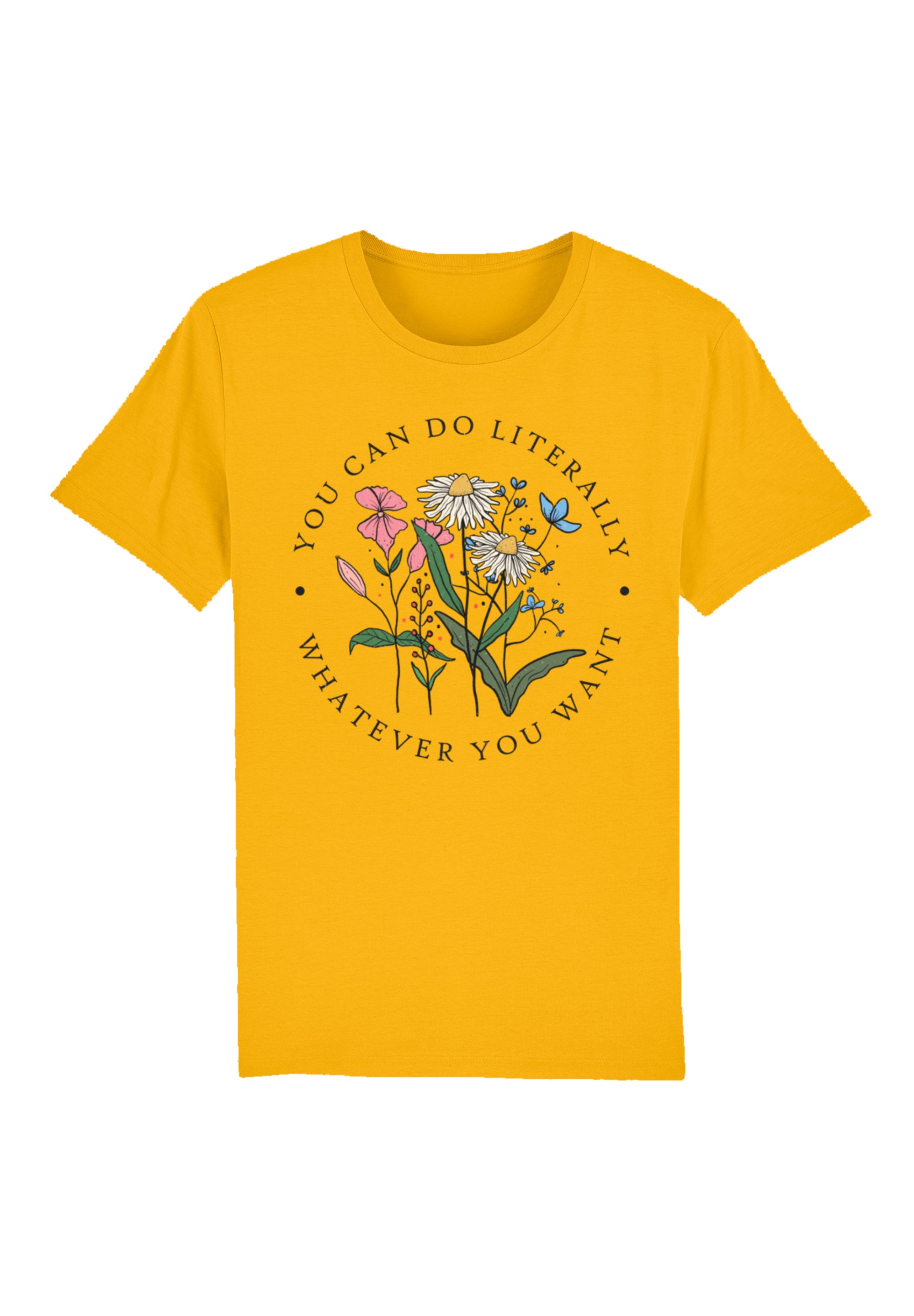 F4NT4STIC T-Shirt "Blumen you can to literally whatever you want", Premium günstig online kaufen