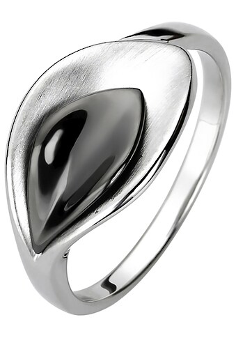 JOBO Fingerring, 925 Silber schwarz teilrhodiniert kaufen