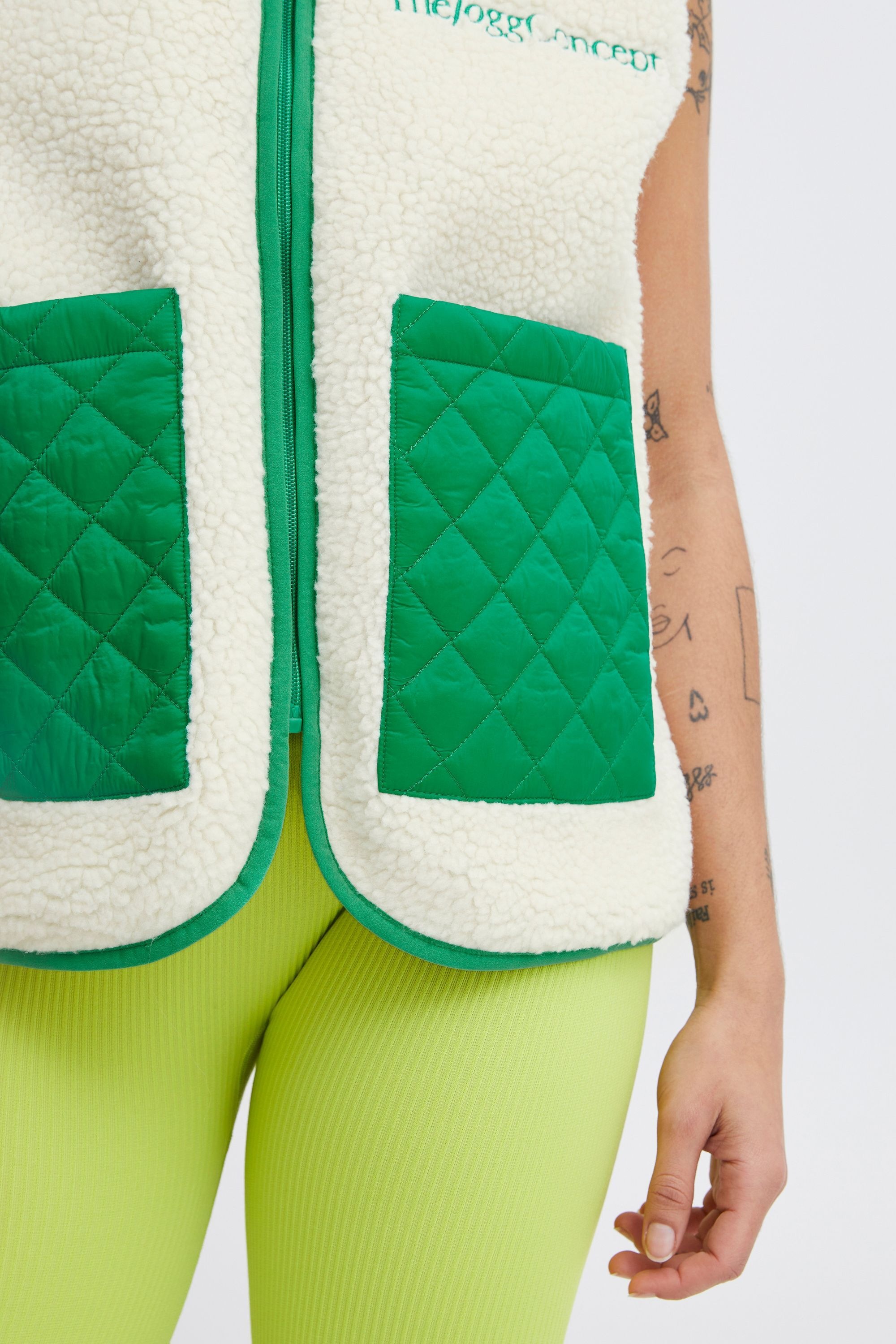 TheJoggConcept Fleeceweste »Fleeceweste JCBerri«, (1 tlg.), Ohne