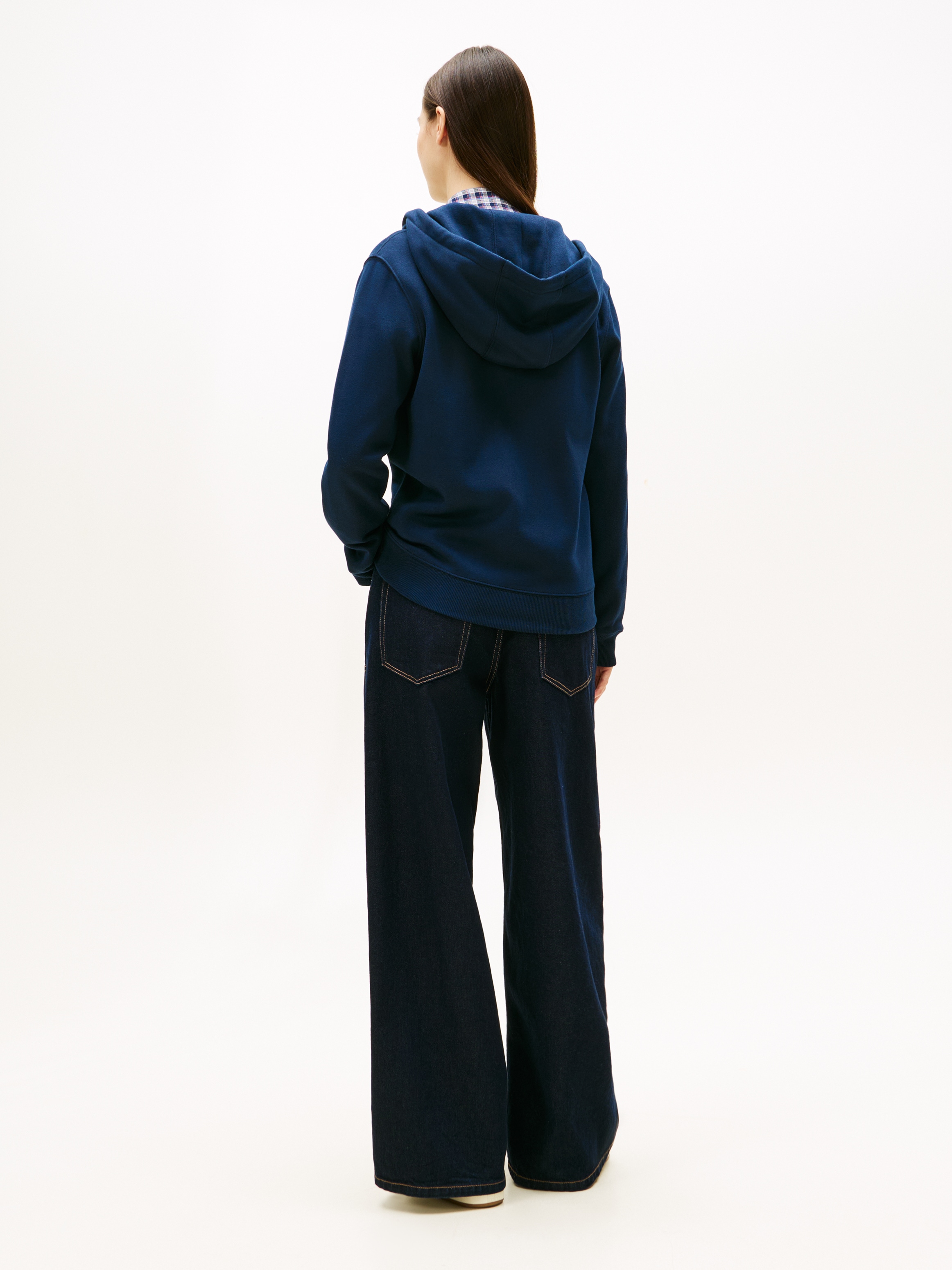 Tommy Jeans Sweatjacke »TJW REG S FLAG ZIP THRU« mit Logostickerei