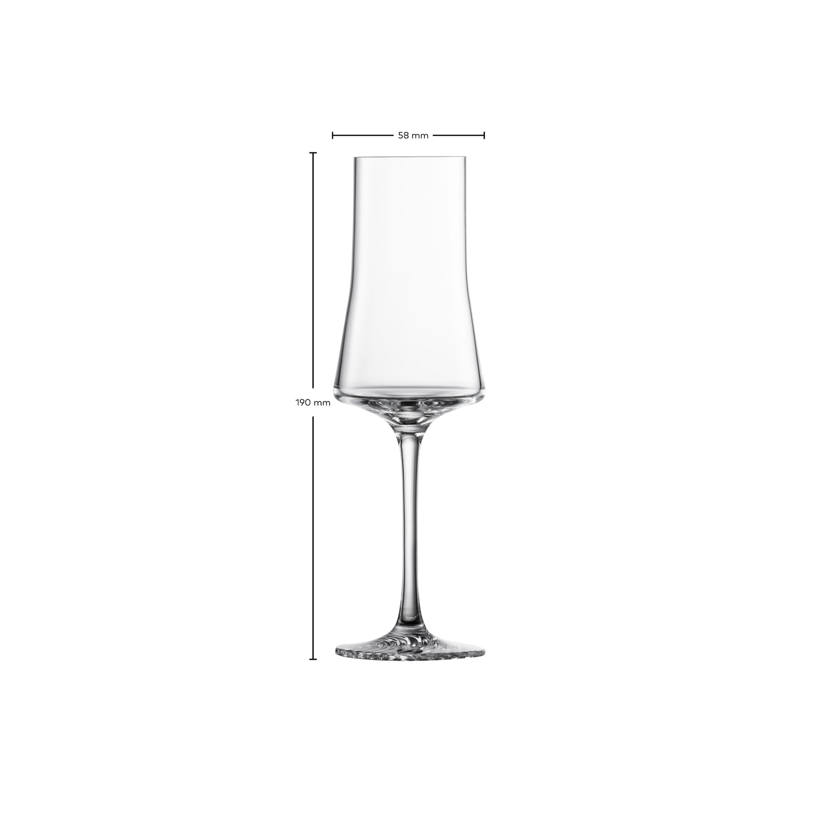 Zwiesel Glas Schnapsglas »Grappagläser ECHO 147 ml 4er Set transparent«
