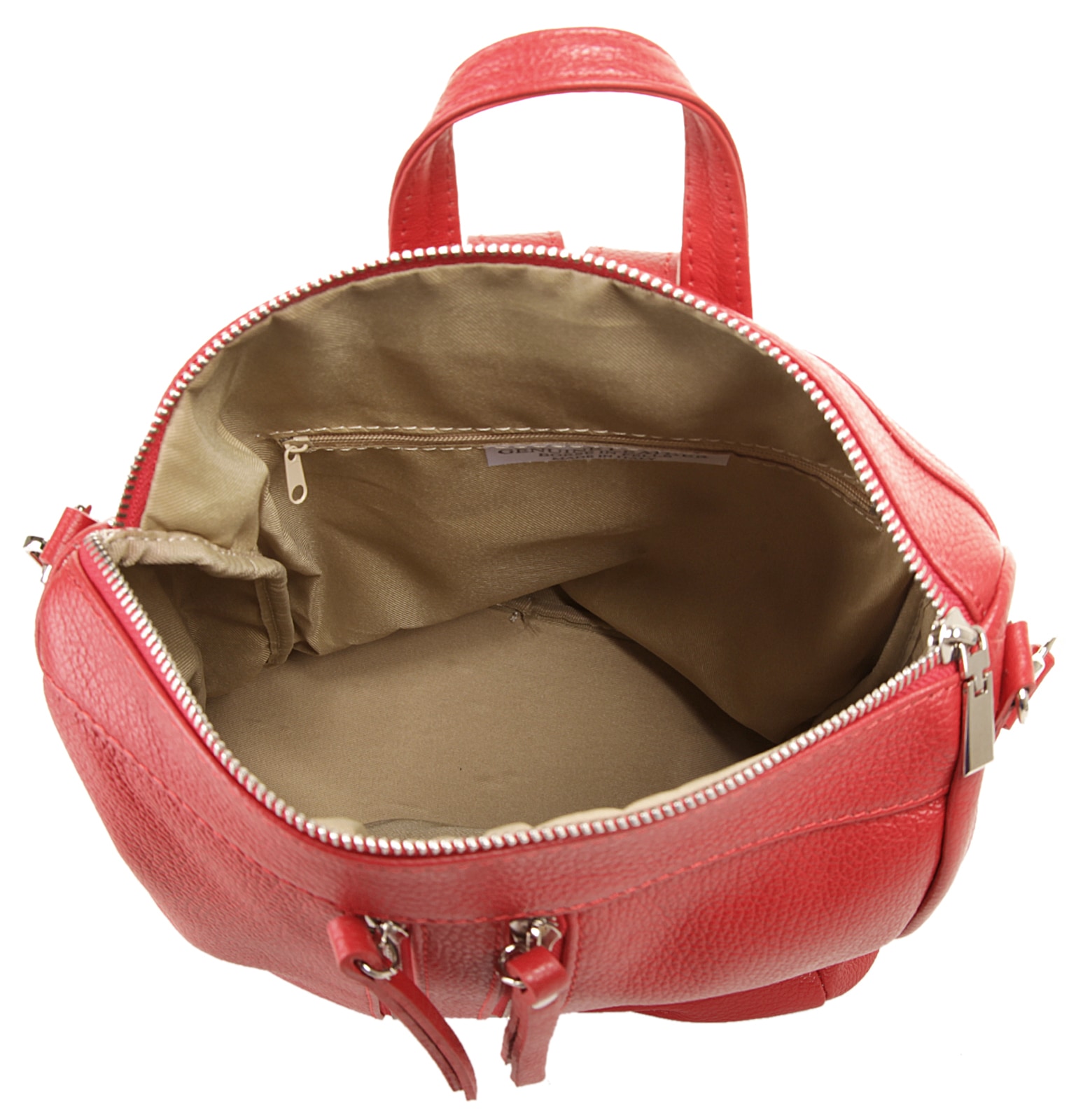 Samantha Look Cityrucksack, echt Leder, Made in Italy