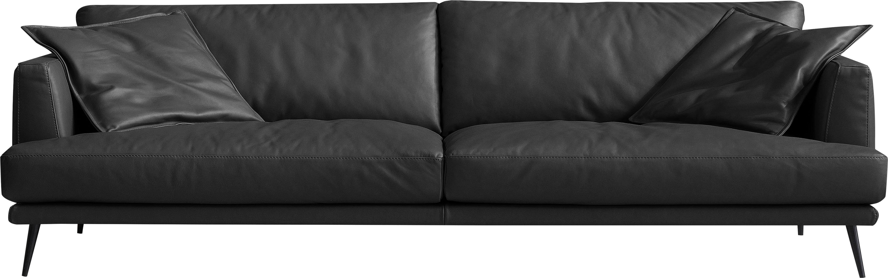Egoitaliano 2,5-Sitzer "Sophia, Designsofa mit extrakomfortablem Sitzkomfort, Breite 214cm" Daunenfederung, inkl. 2 Kissen