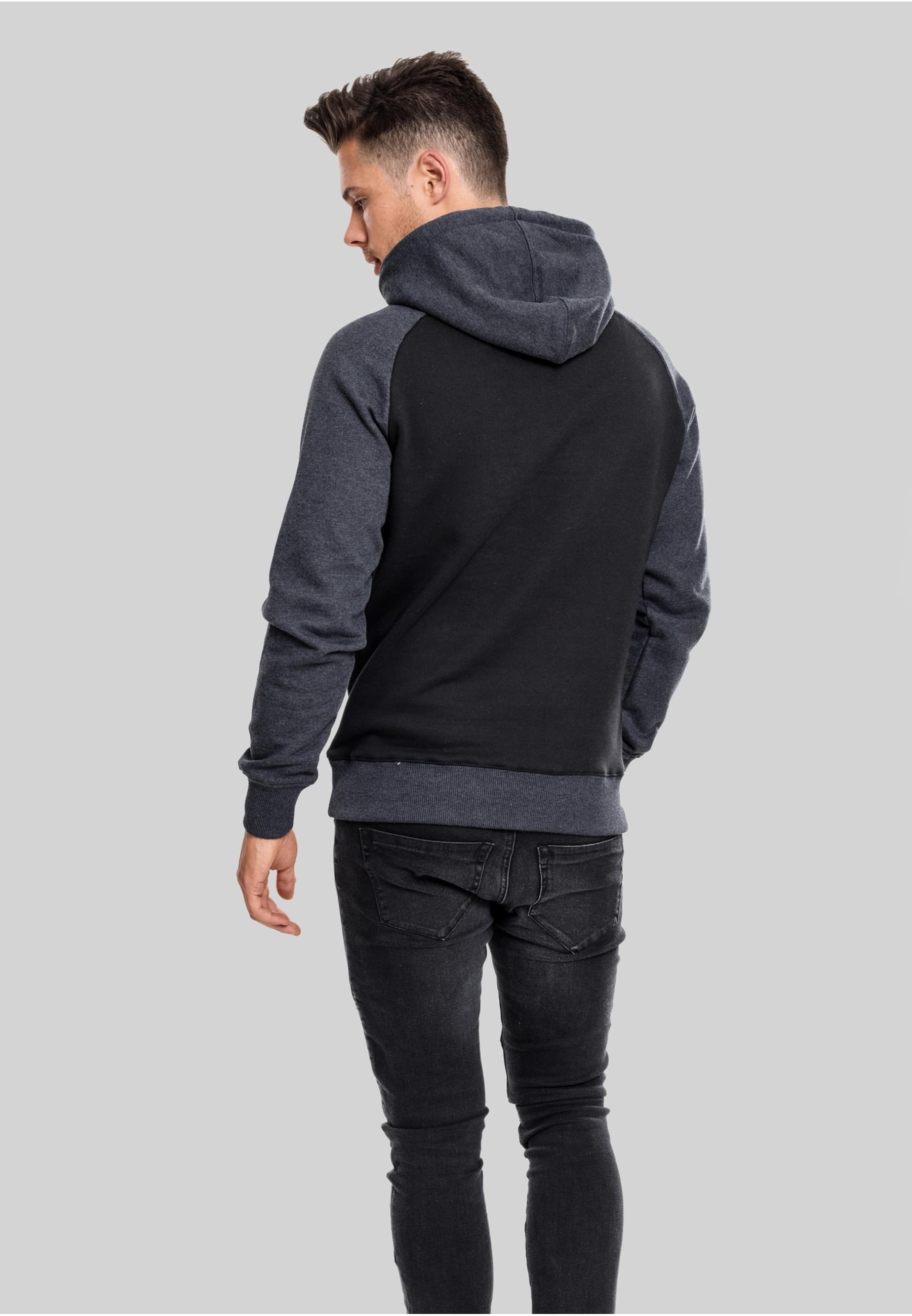 URBAN CLASSICS Kapuzensweatshirt »Urban Classics Herren Raglan Contrast Hoody«, (1 tlg.)