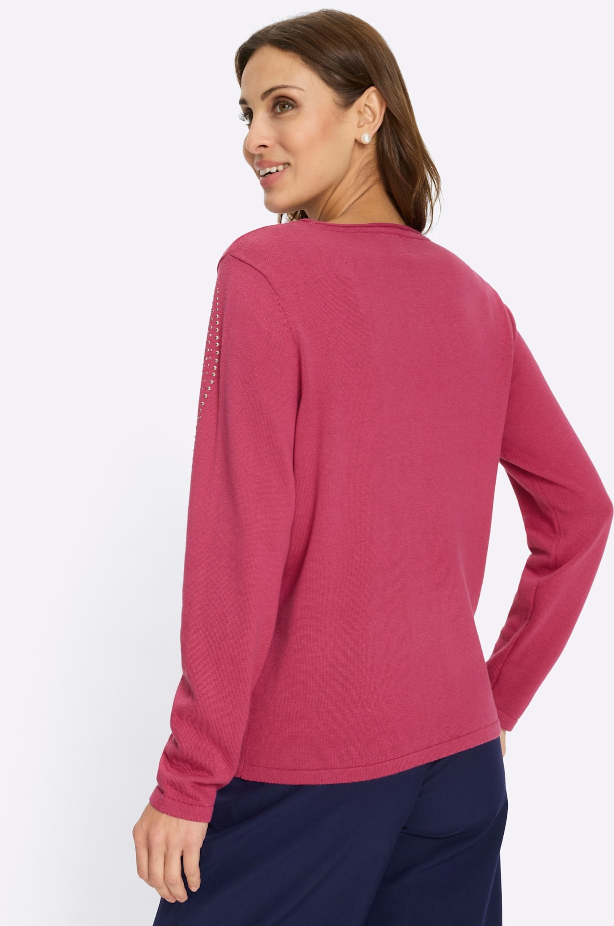 Lady Rundhalspullover »Rundhals-Pullover«
