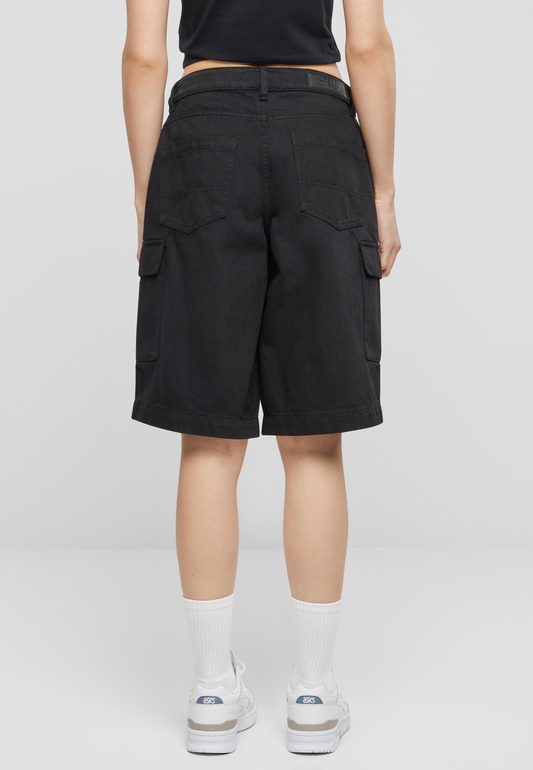 URBAN CLASSICS Cargoshorts »Urban Classics Ladies Cotton Cargo Bermuda«, (1 tlg.)