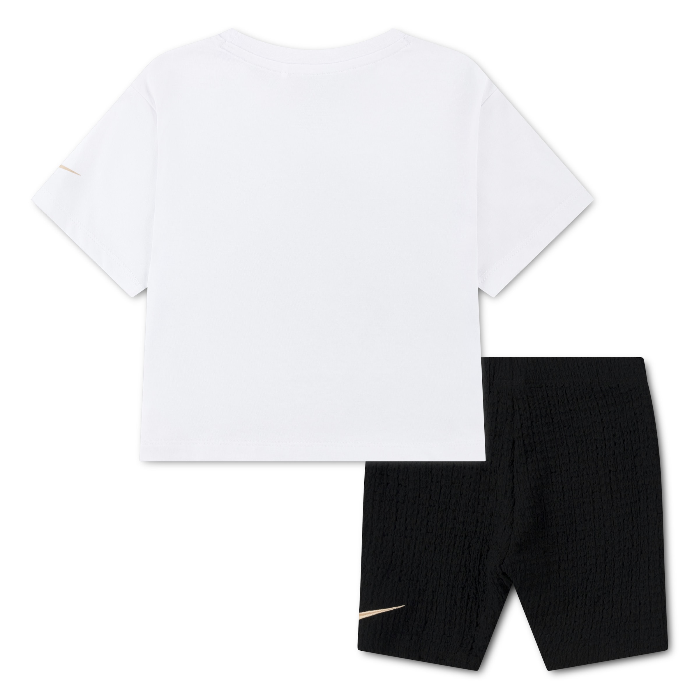 Nike Sportswear T-Shirt & Shorts »NKG BOLD PLAY BIKE SHORT SET« 2 für Children, für sportliche Aktivitäten
