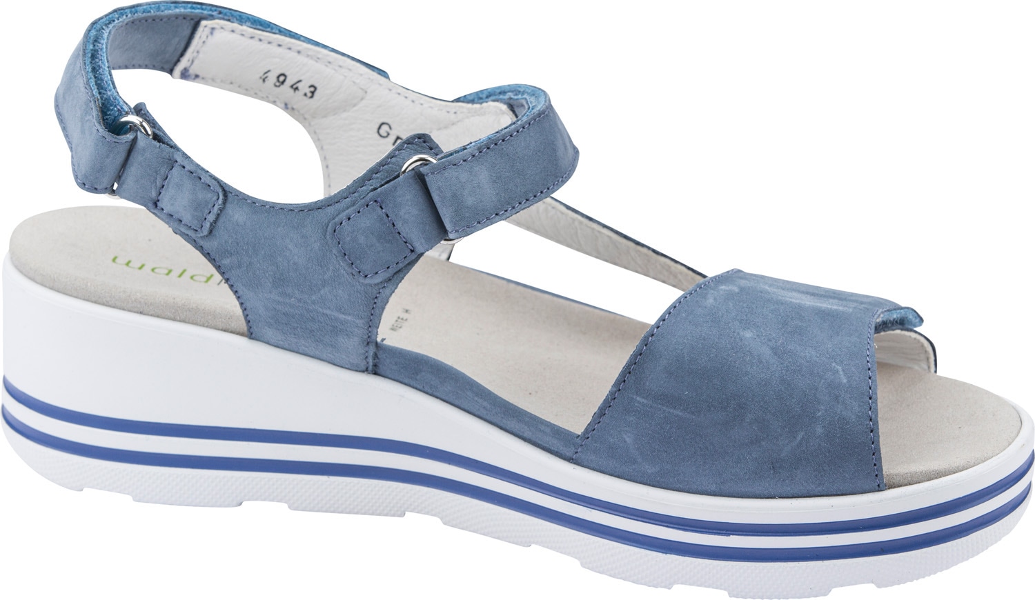Waldläufer Riemchensandale »H-MICHELLE«, Sommerschuh, Sandalette, Keilabsatz, mit Luftkammernsohle, H-Weite