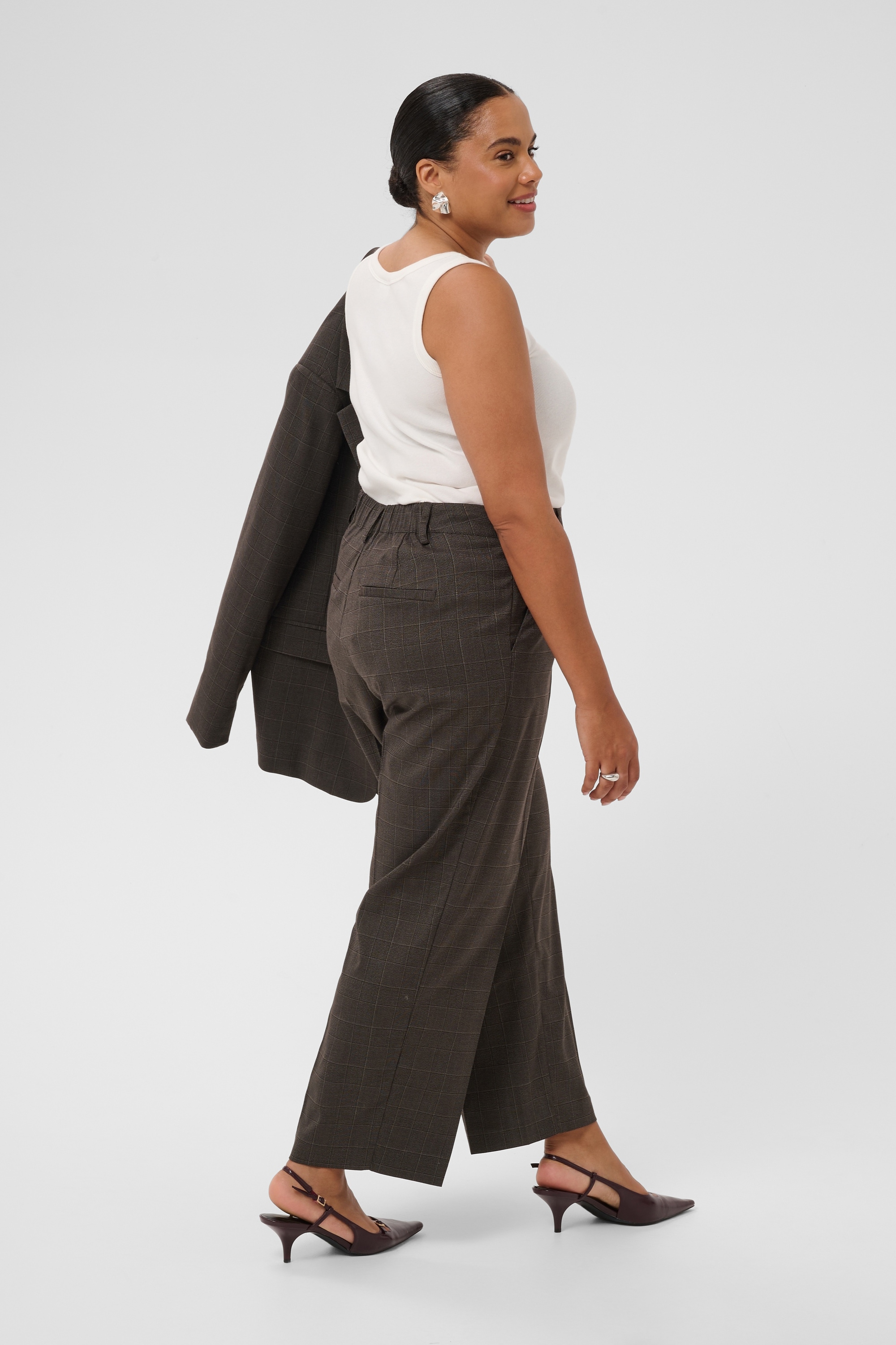 KAFFE Curve Marlene-Hose »Damen Hose KClenoma«