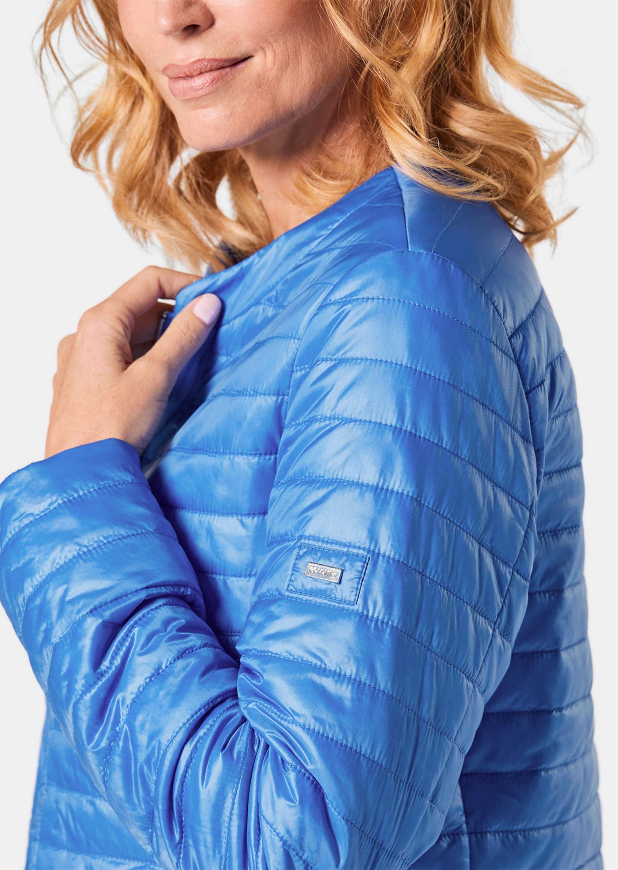 GOLDNER Steppjacke »Outdoorjacke Steppjacke in zart glänzender Qualität«