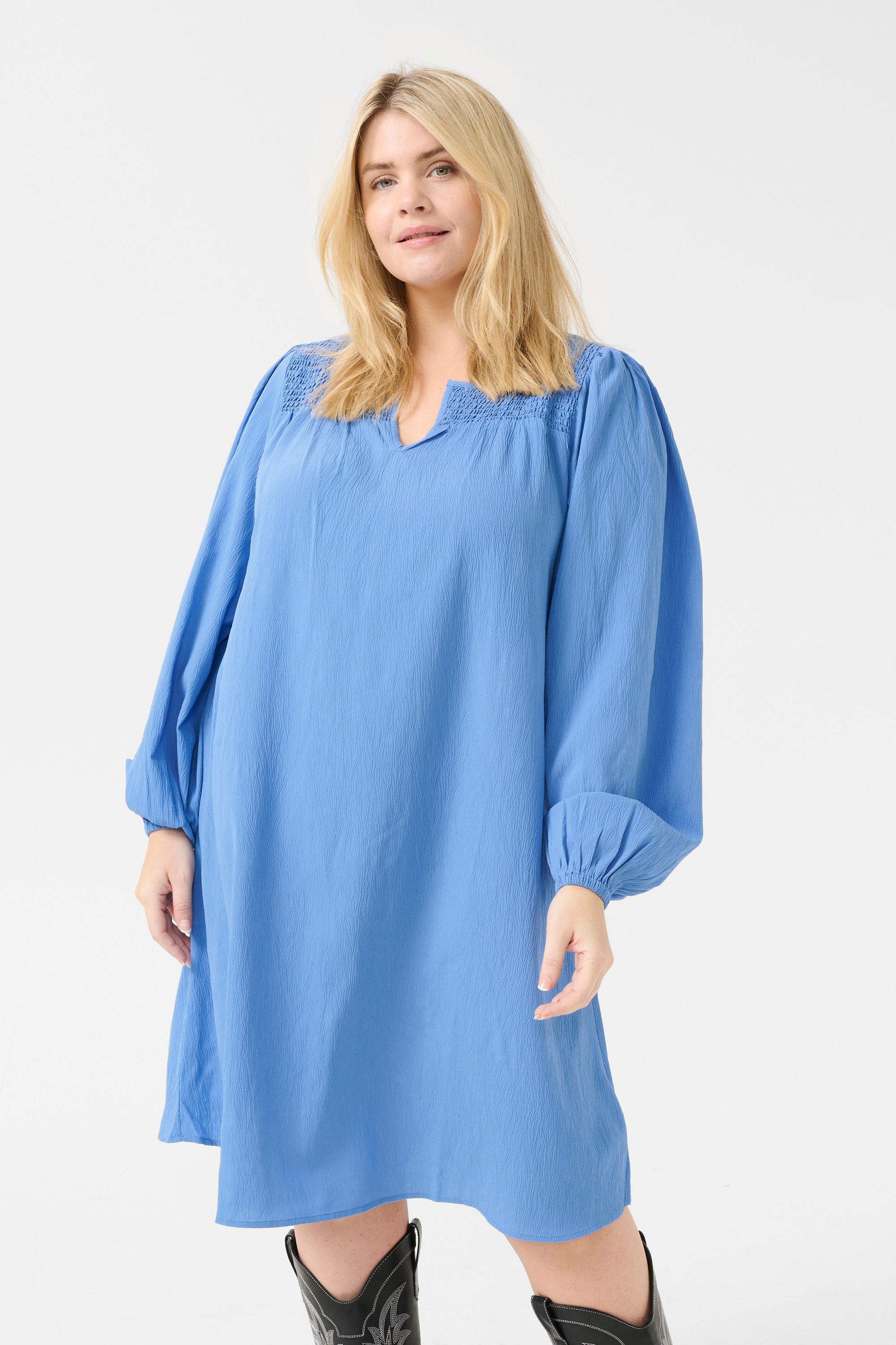 KAFFE Curve Midikleid »Kleid KClunda«