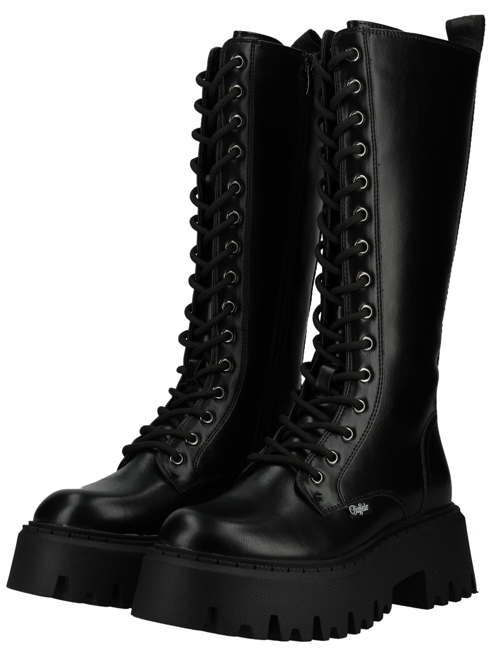 Buffalo Schnürstiefel »Buffalo Stiefel Lederimitat«